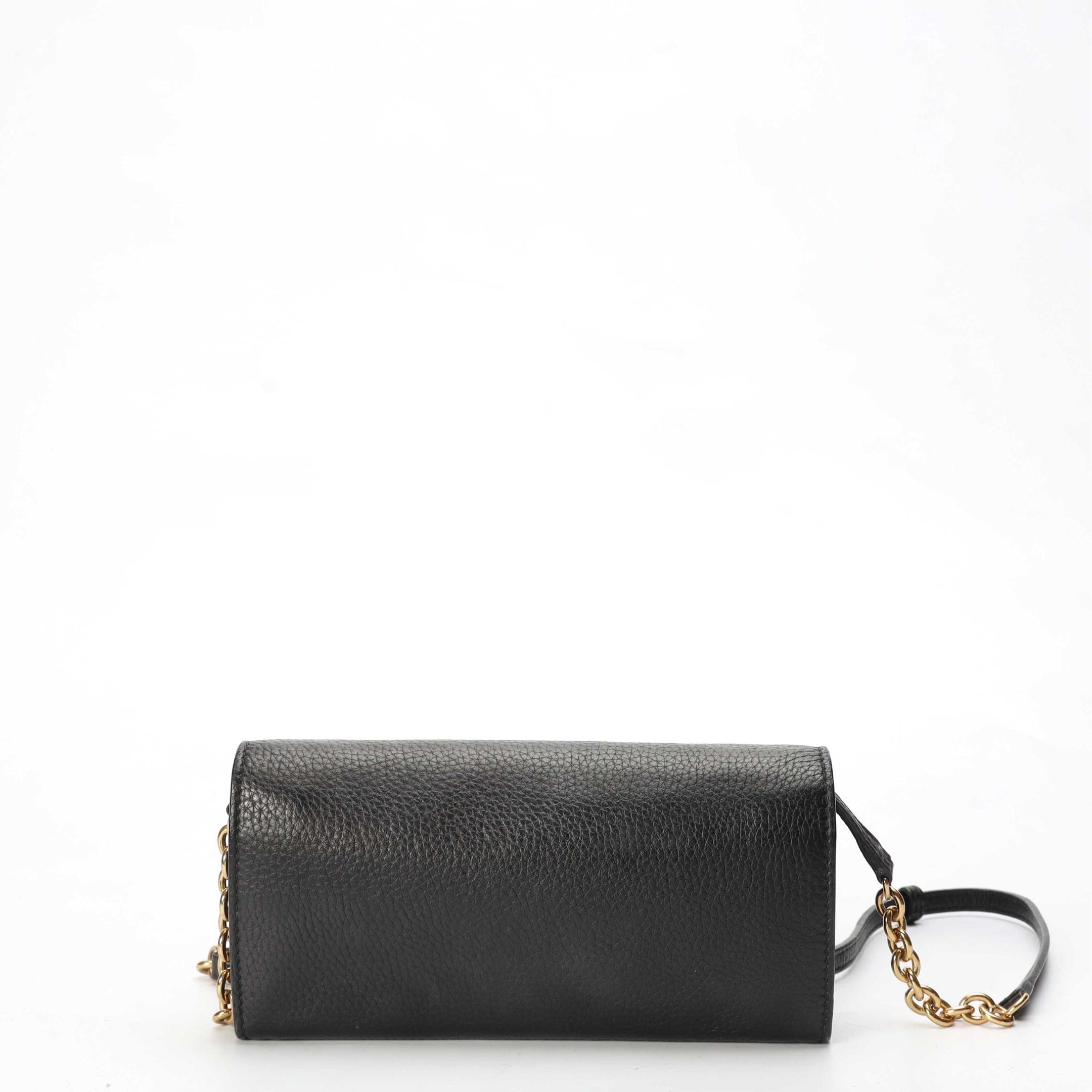 Burberry Black Chain Wallet