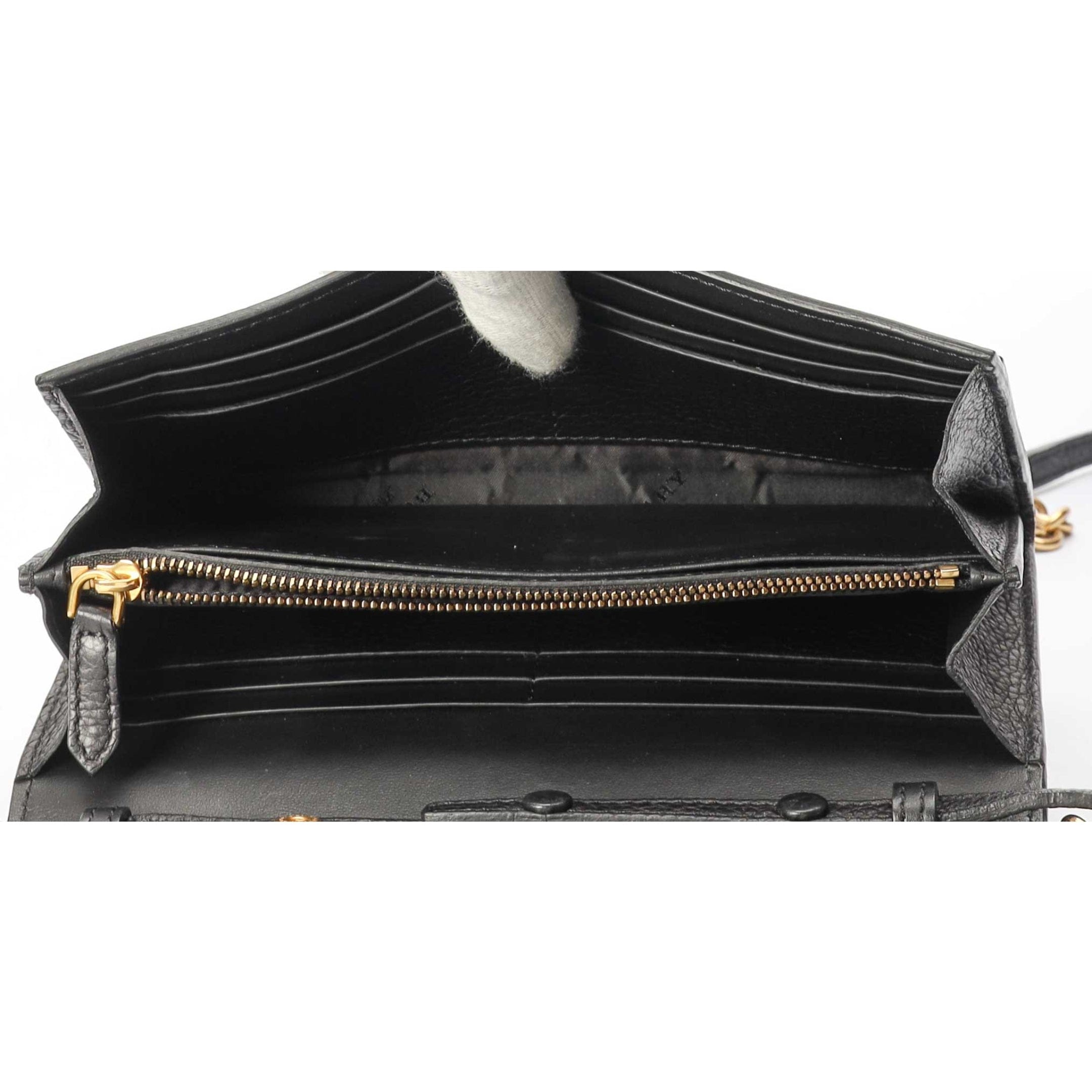 Burberry Black Chain Wallet