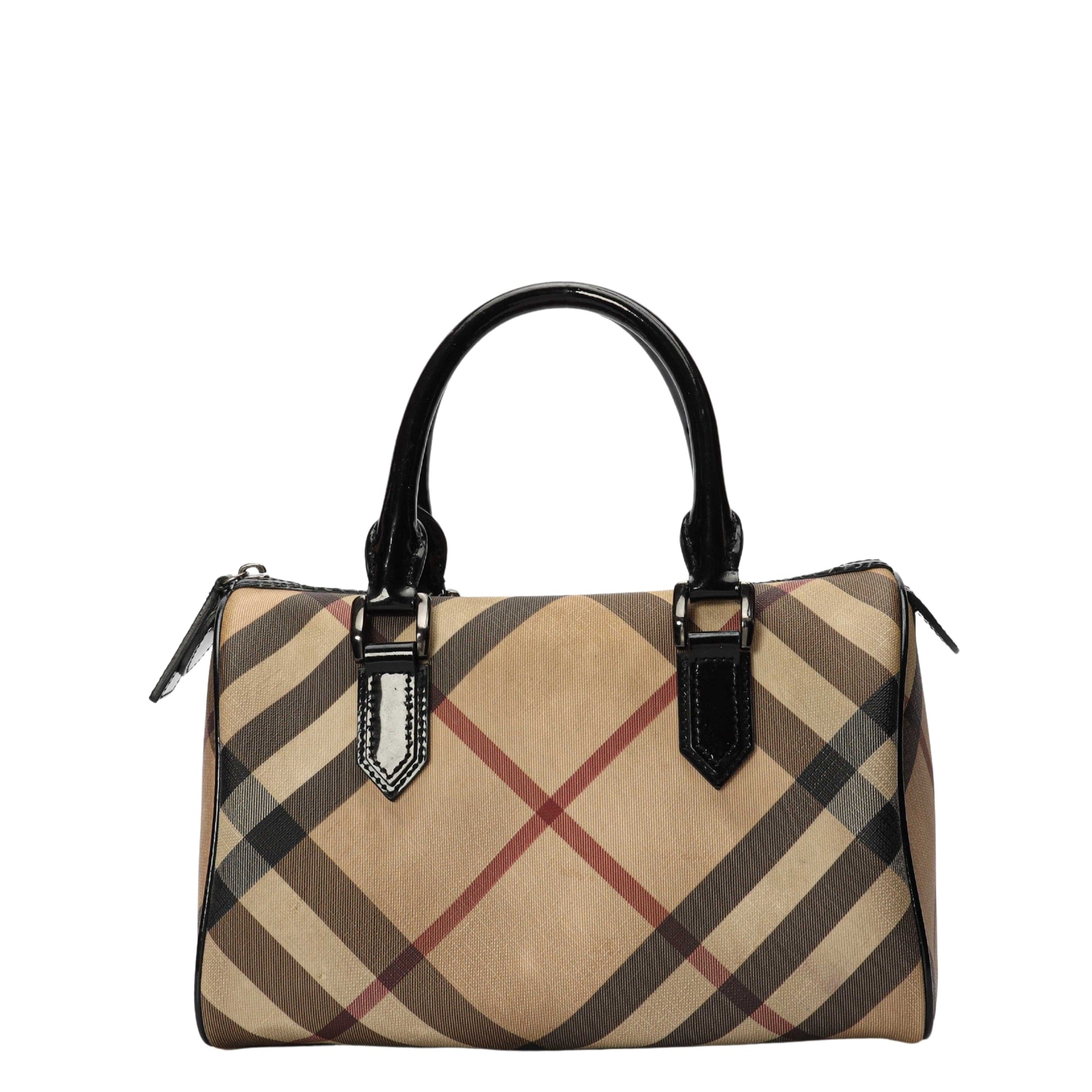 Burberry Nova Check Chester Boston Satchel