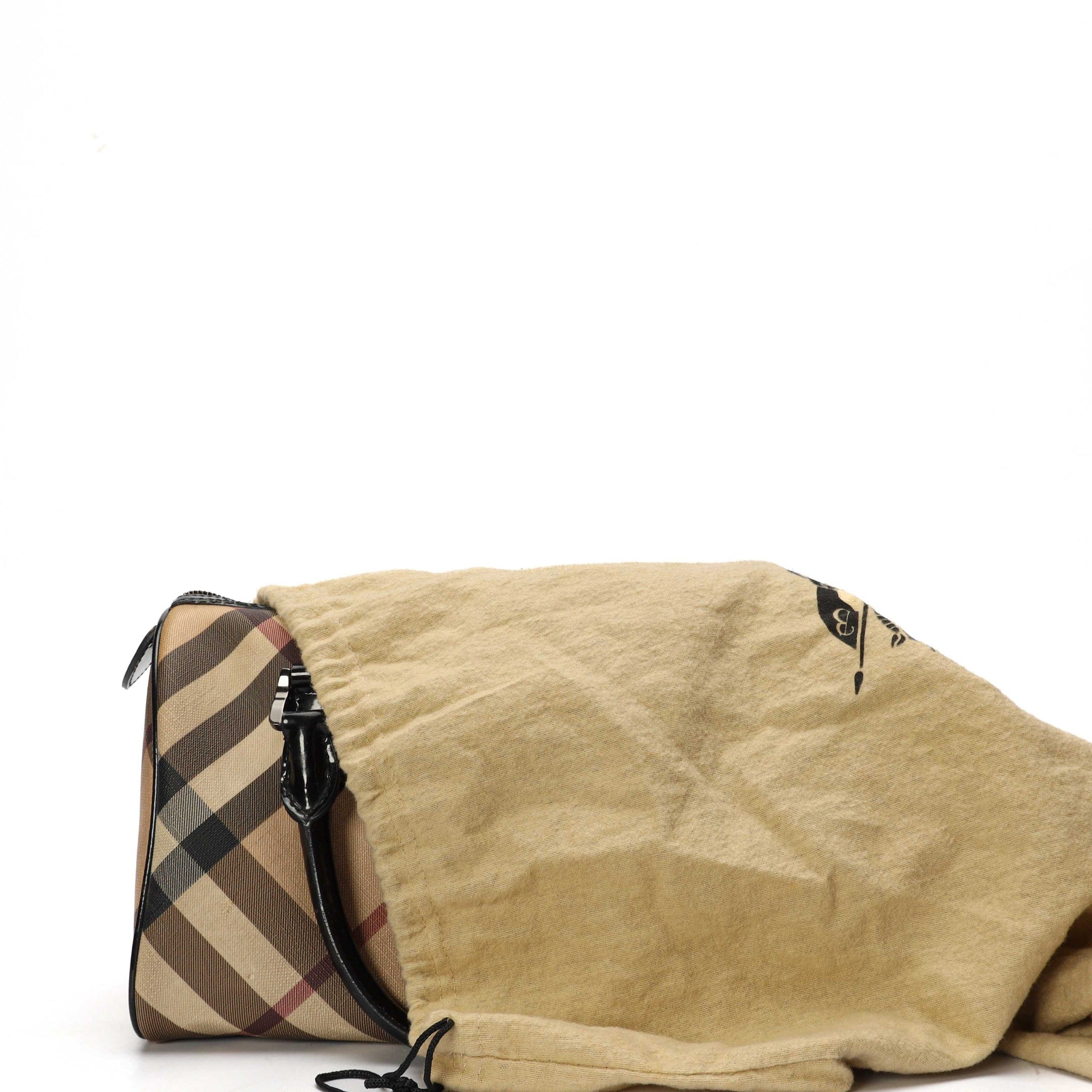 Burberry Nova Check Chester Boston Satchel