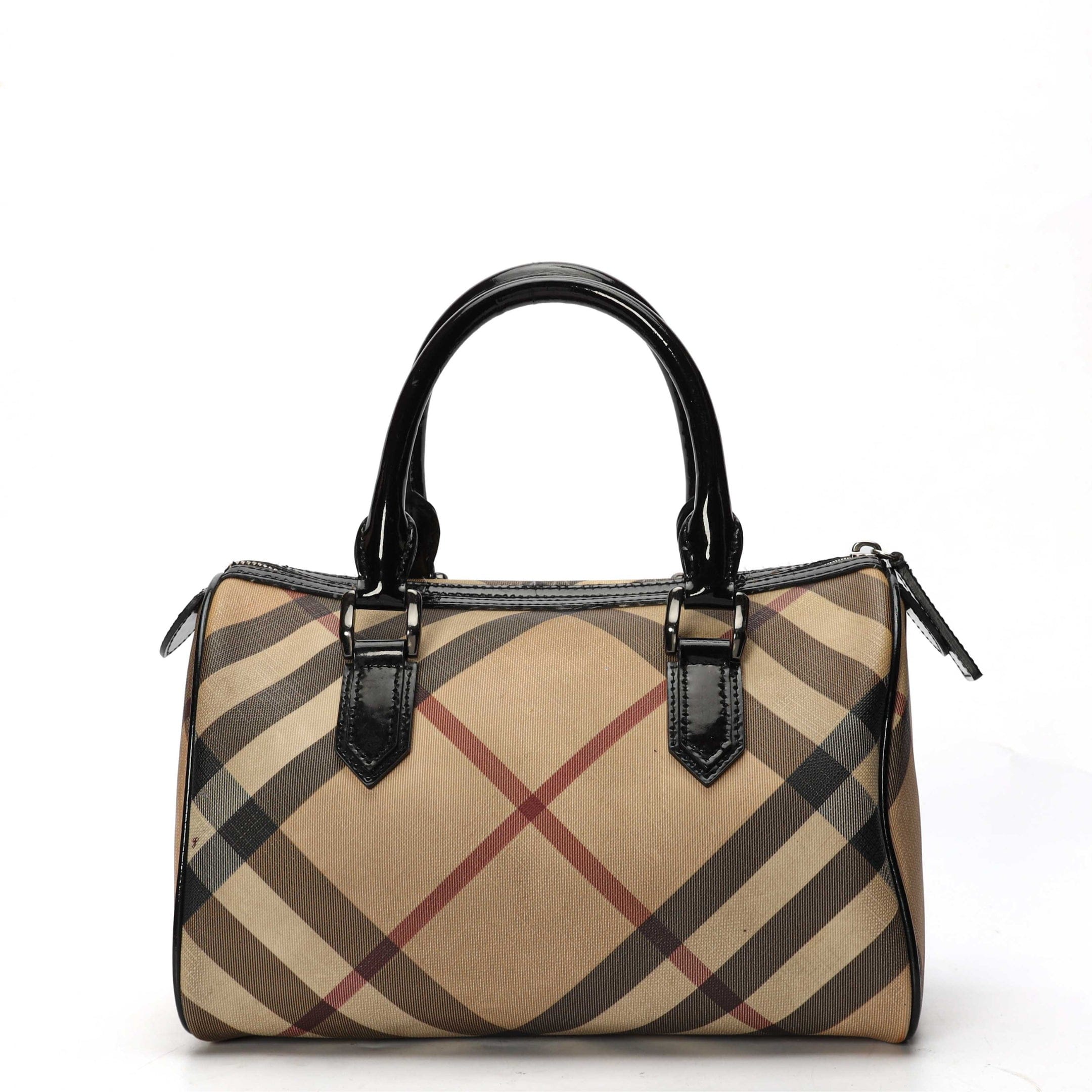 Burberry Nova Check Chester Boston Satchel