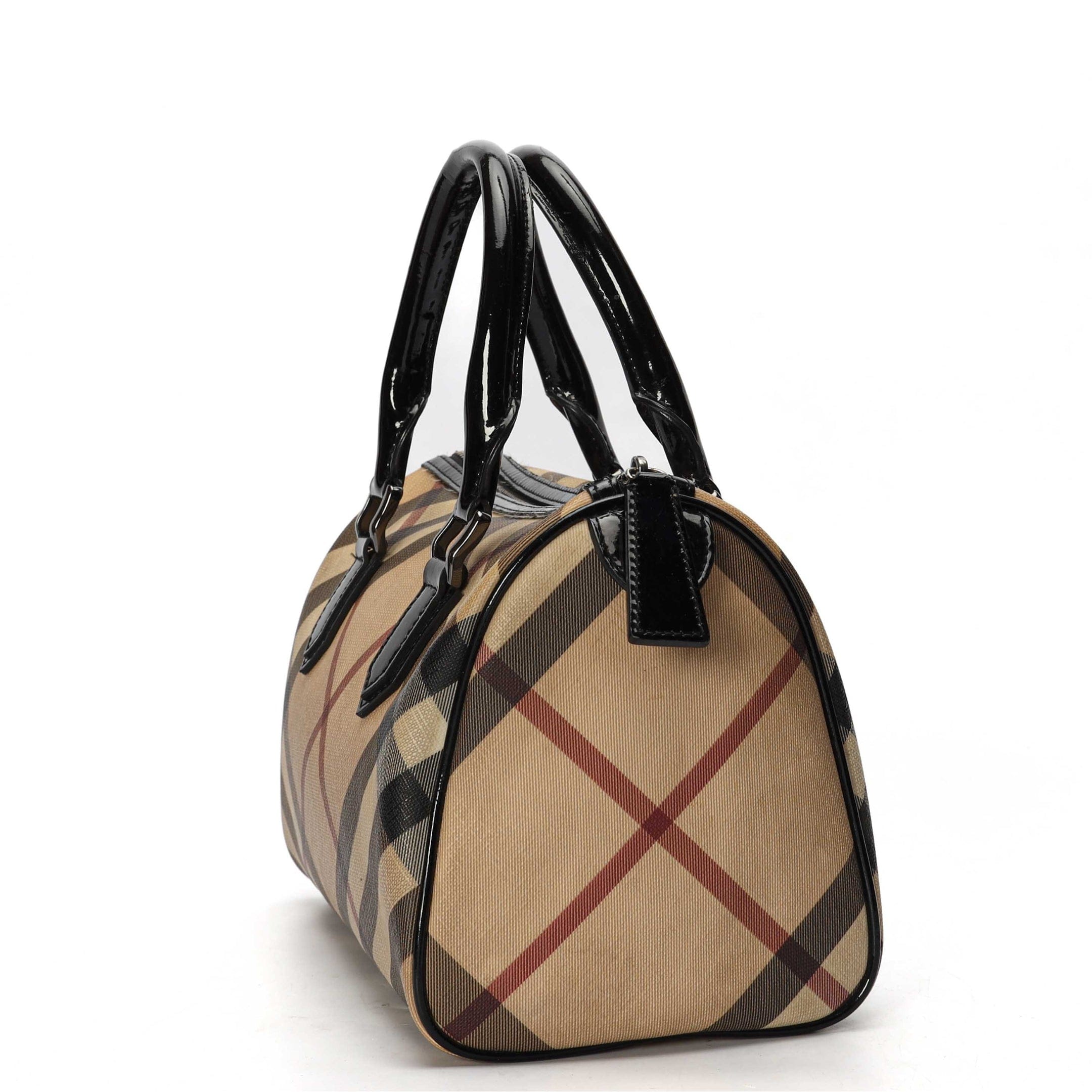 Burberry Nova Check Chester Boston Satchel
