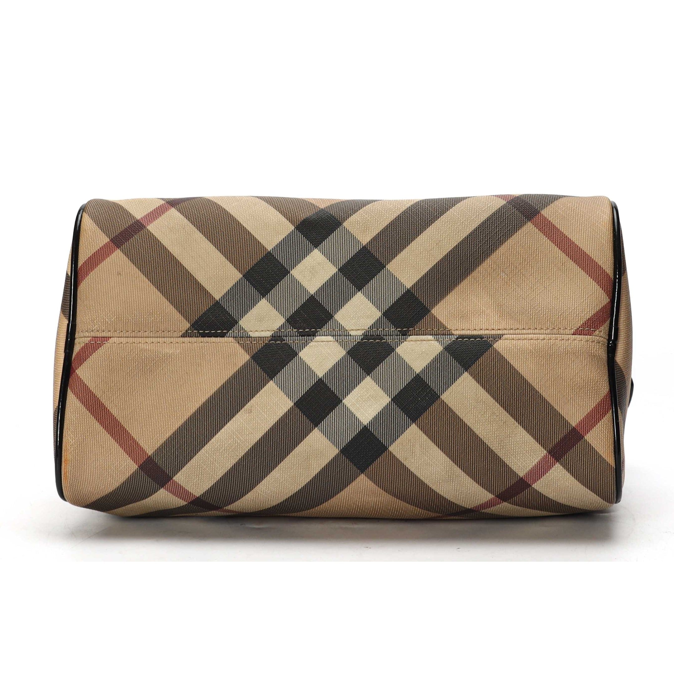 Burberry Nova Check Chester Boston Satchel