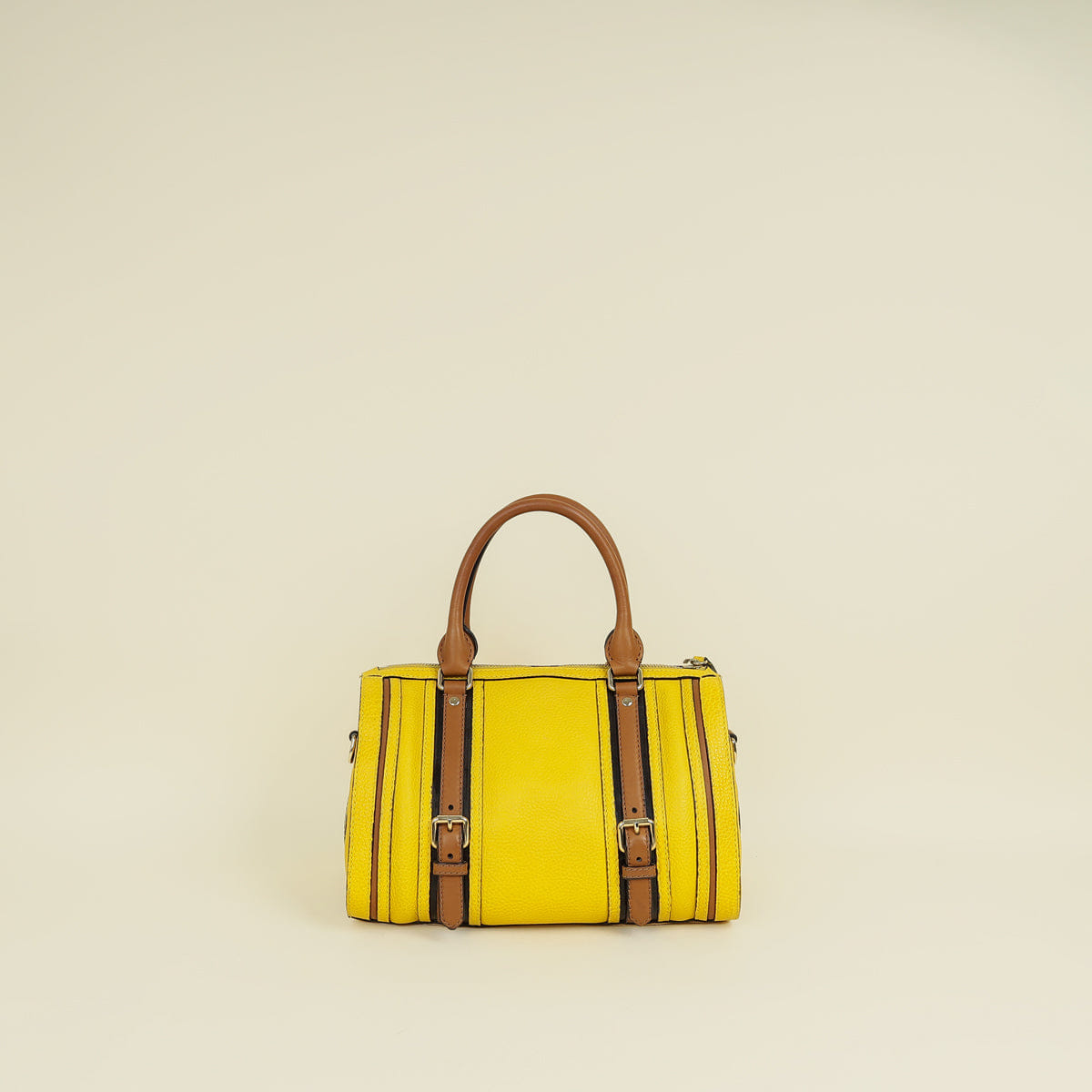 Burberry Bicolor Alchester Bowling Bag