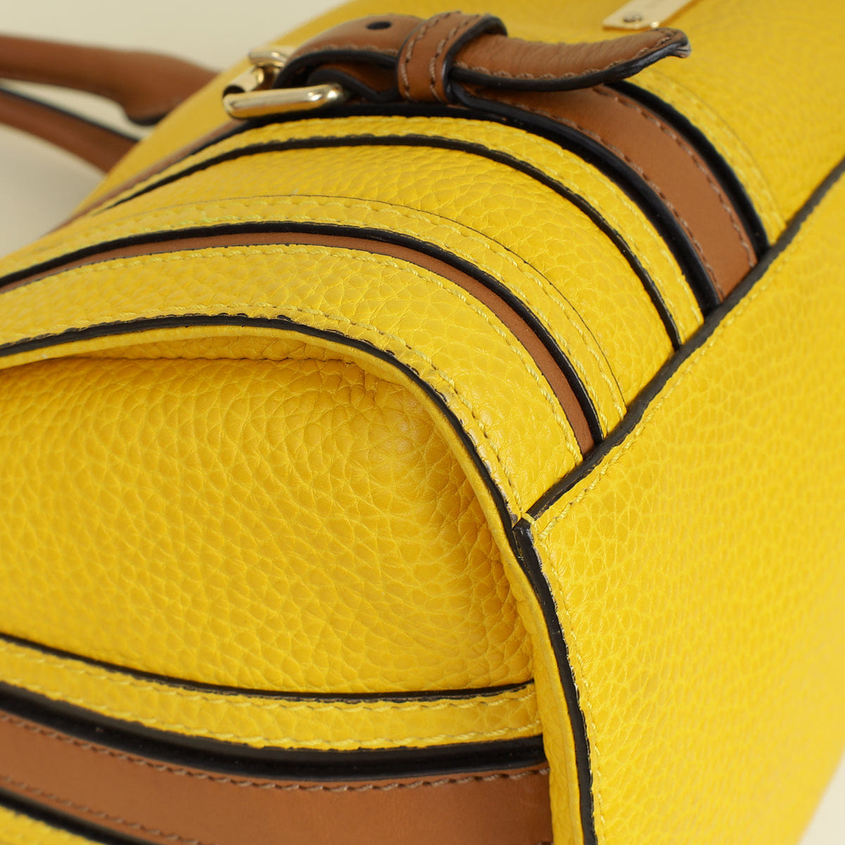 Burberry Bicolor Alchester Bowling Bag