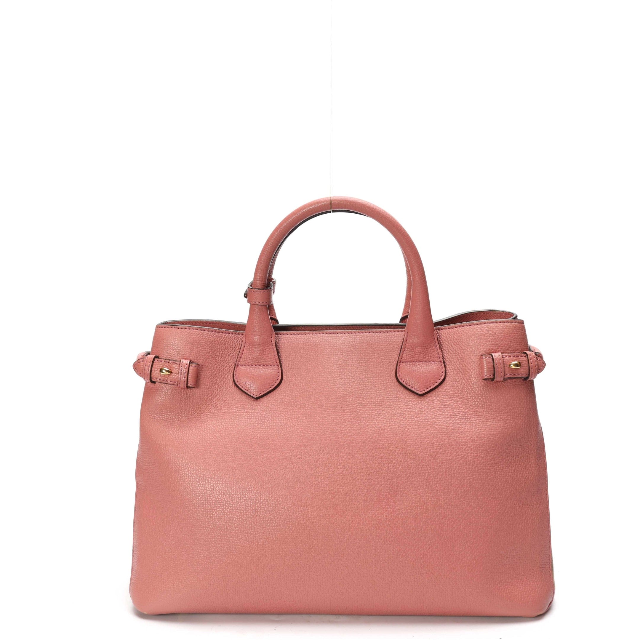 Burberry Pink Banner Large Satchel