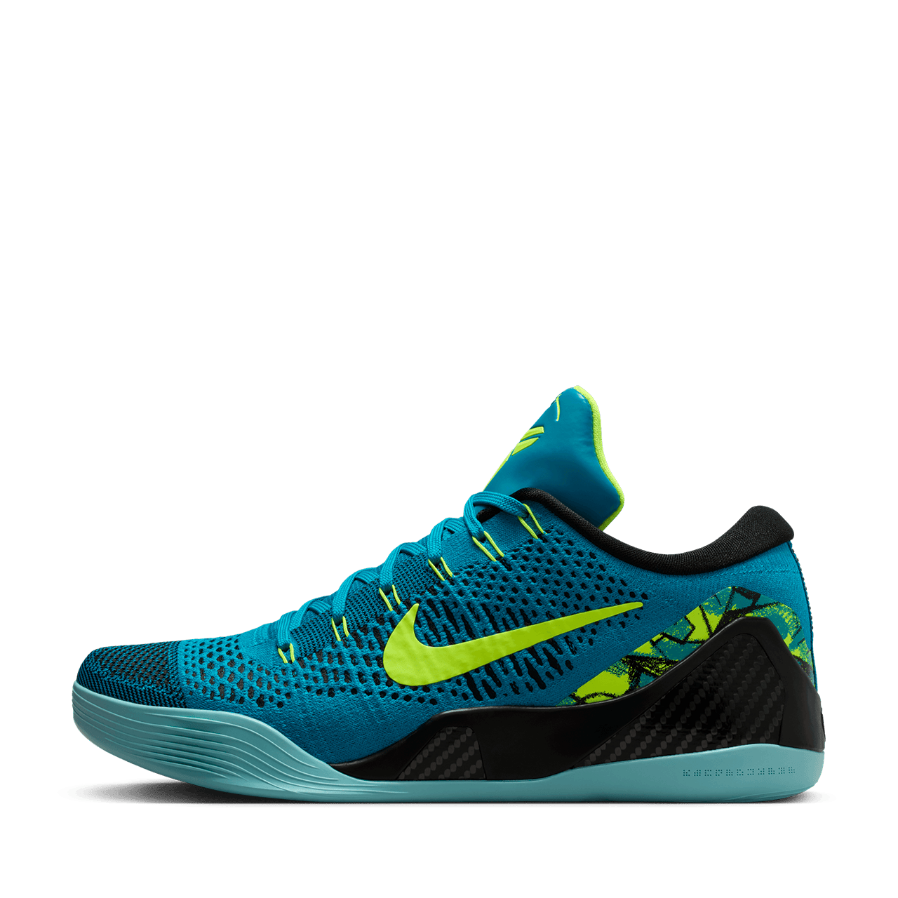 Nike Kobe 9 Elite Low Protro Neo Turq and Volt