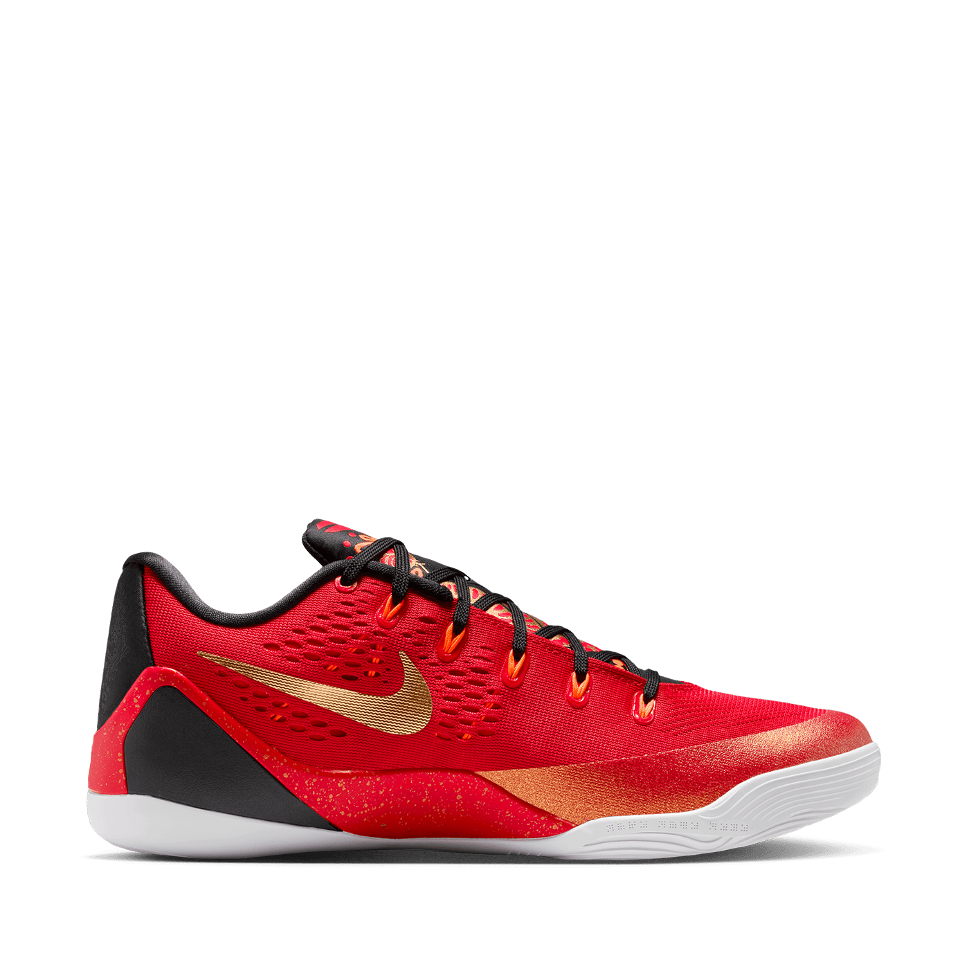 Nike Kobe 9 Low EM Protro University Red and Metallic Gold