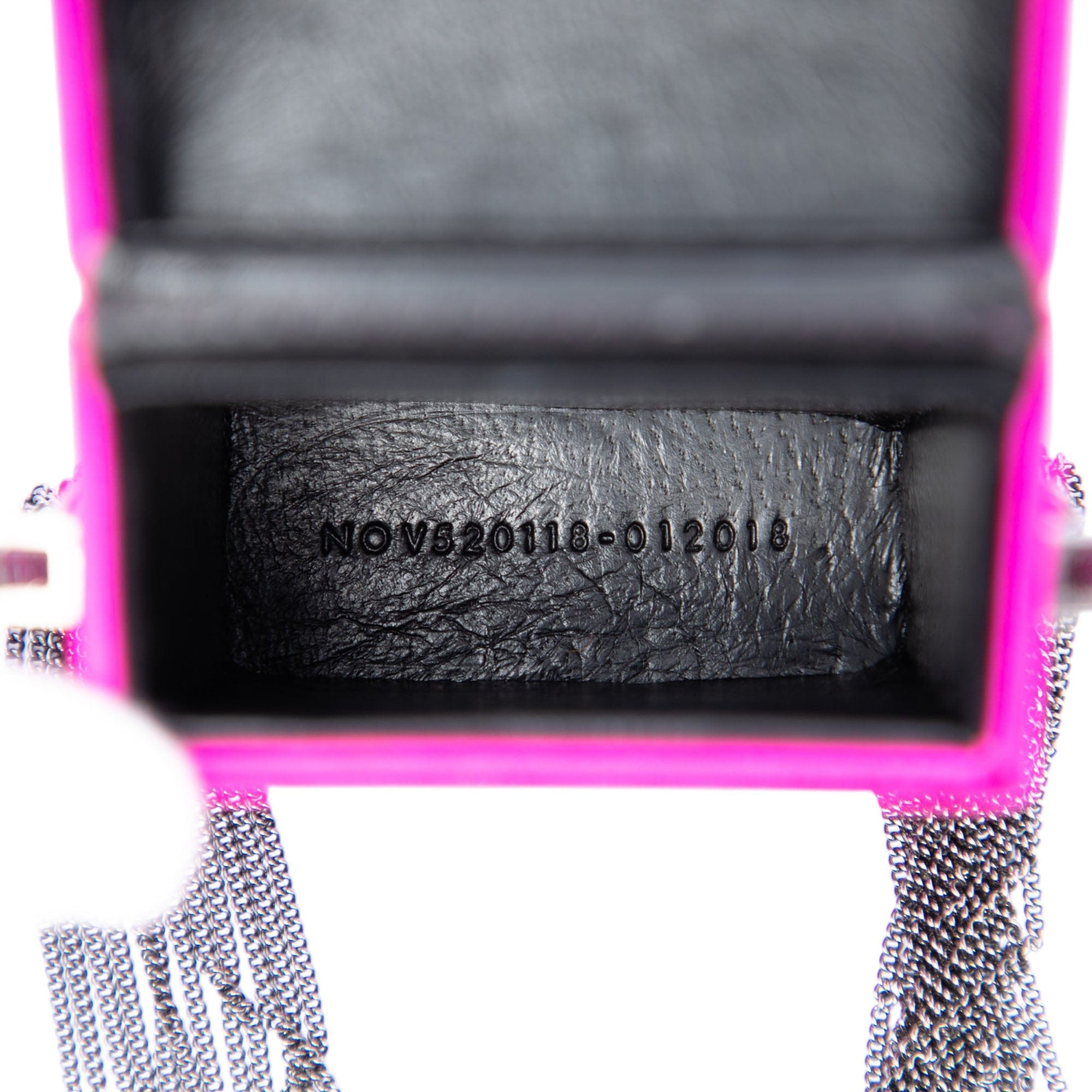 Saint Laurent Mini Silk Smoking Box Crossbody