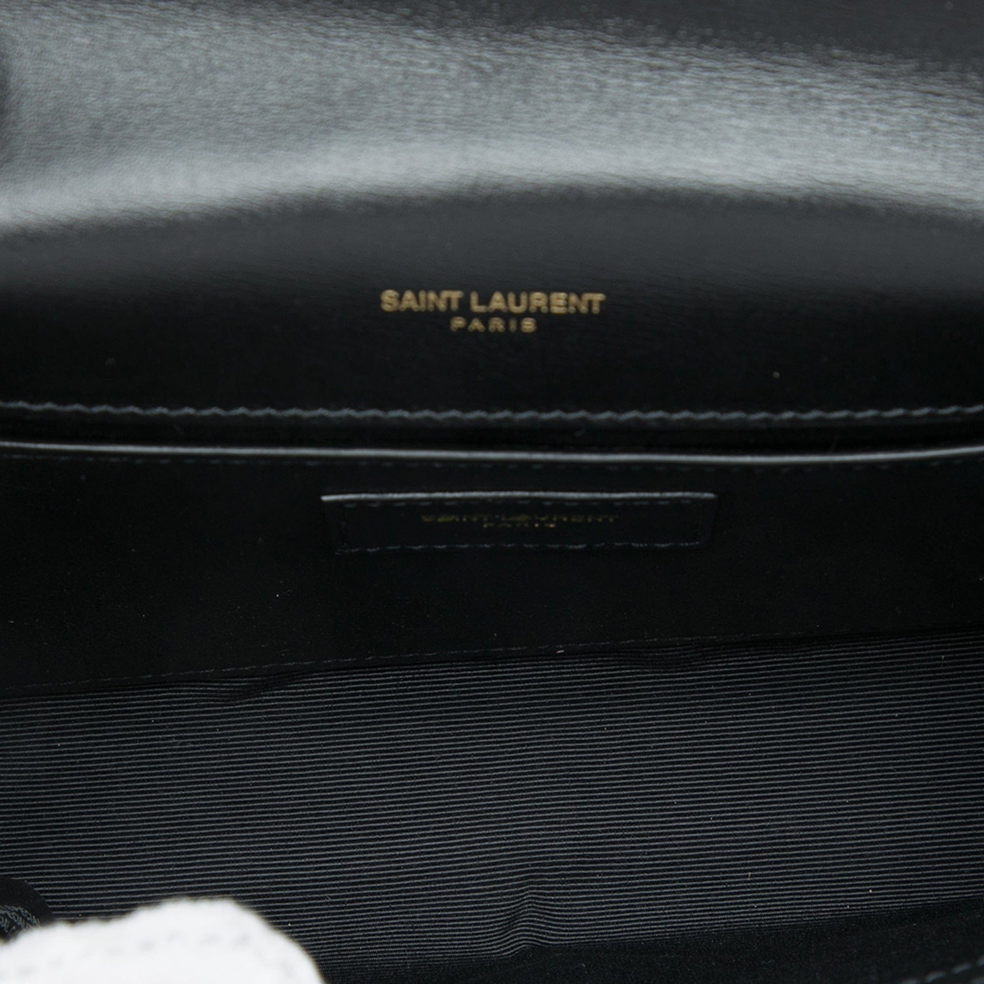 Saint Laurent Small Pony Hair Tiger Print Monogram Kate Crossbody