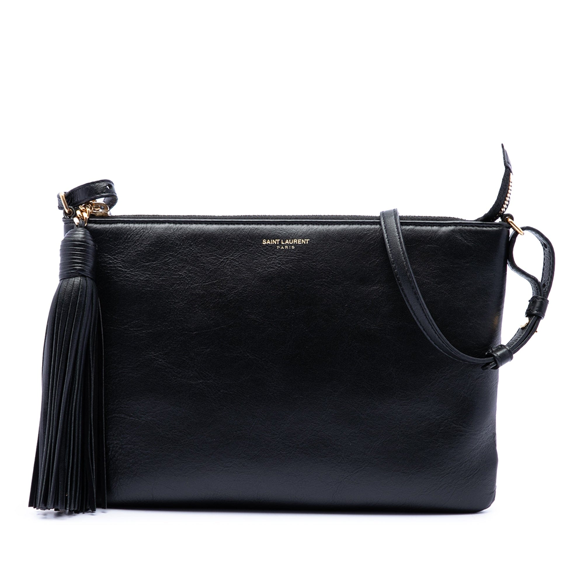 Saint Laurent Teen Calfskin Monogram Crossbody