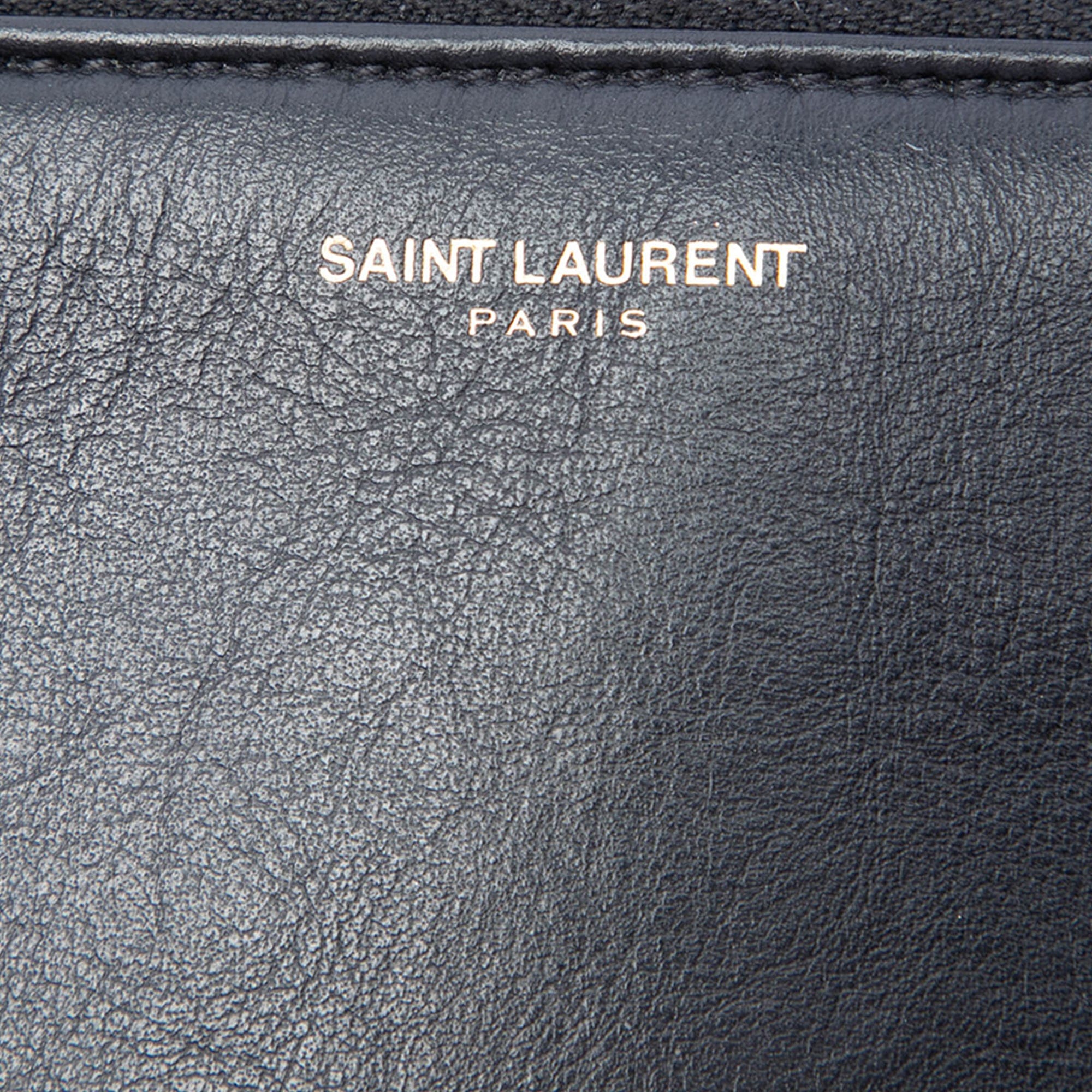 Saint Laurent Teen Calfskin Monogram Crossbody