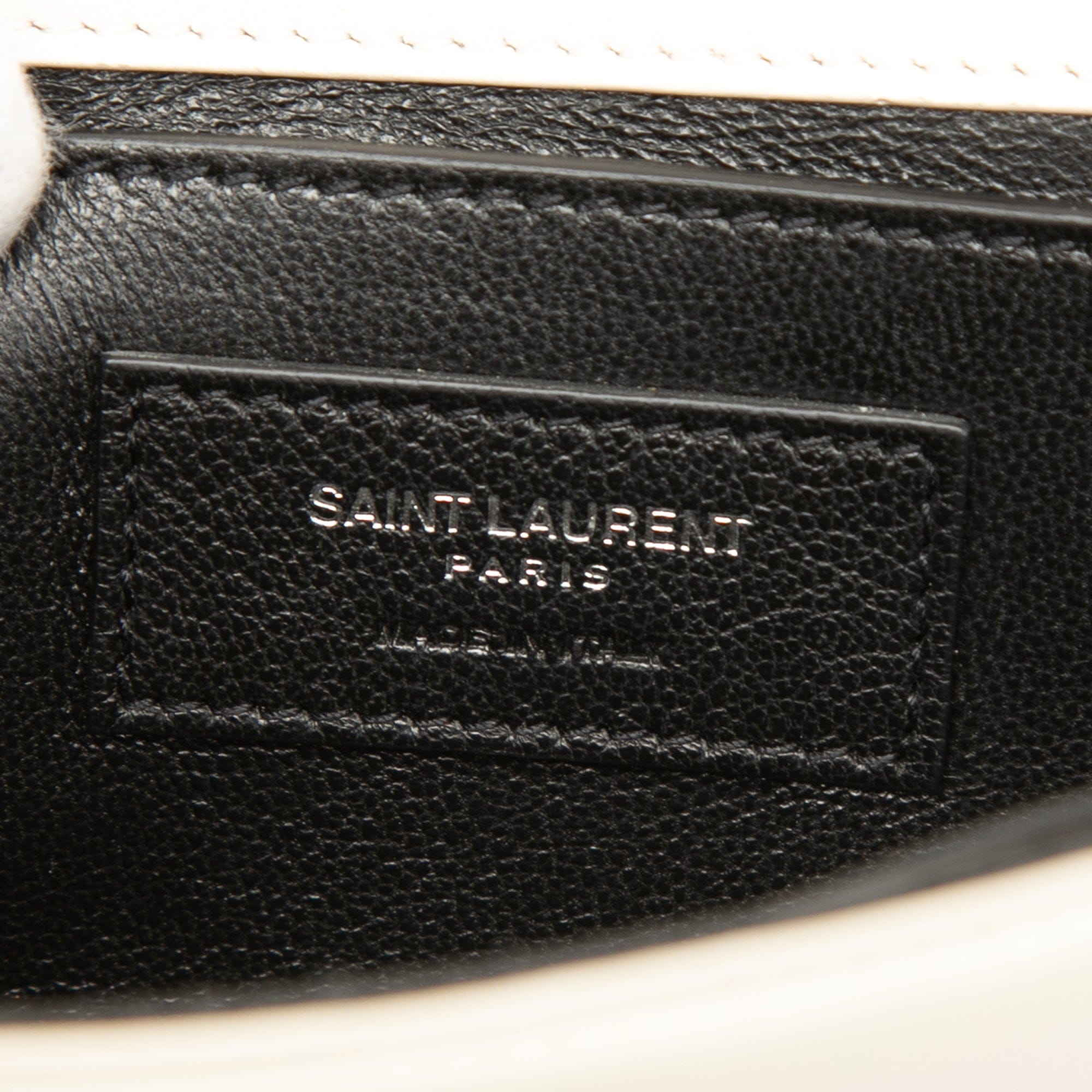 Saint Laurent Small Leather Babylone Crossbody
