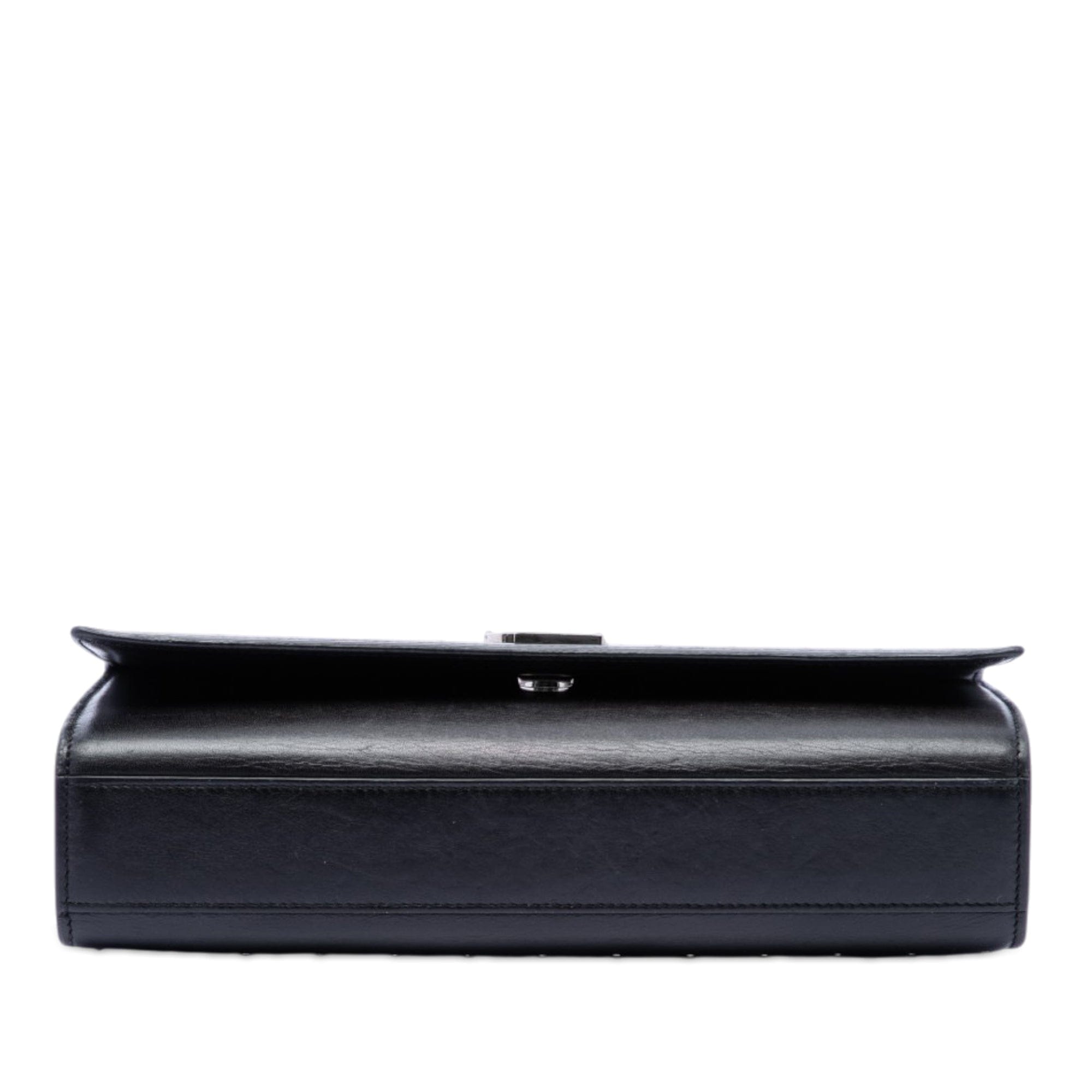 Saint Laurent Medium Studded Calfskin Monogram Kate Crossbody