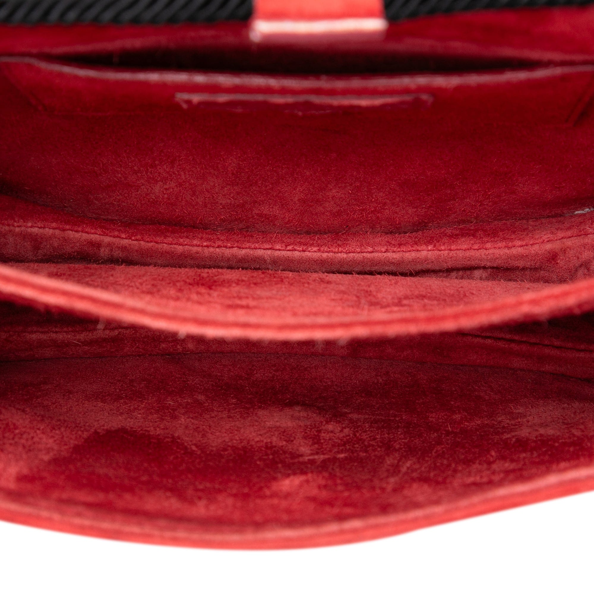 Saint Laurent Suede Monogram Fetish Tassel Crossbody