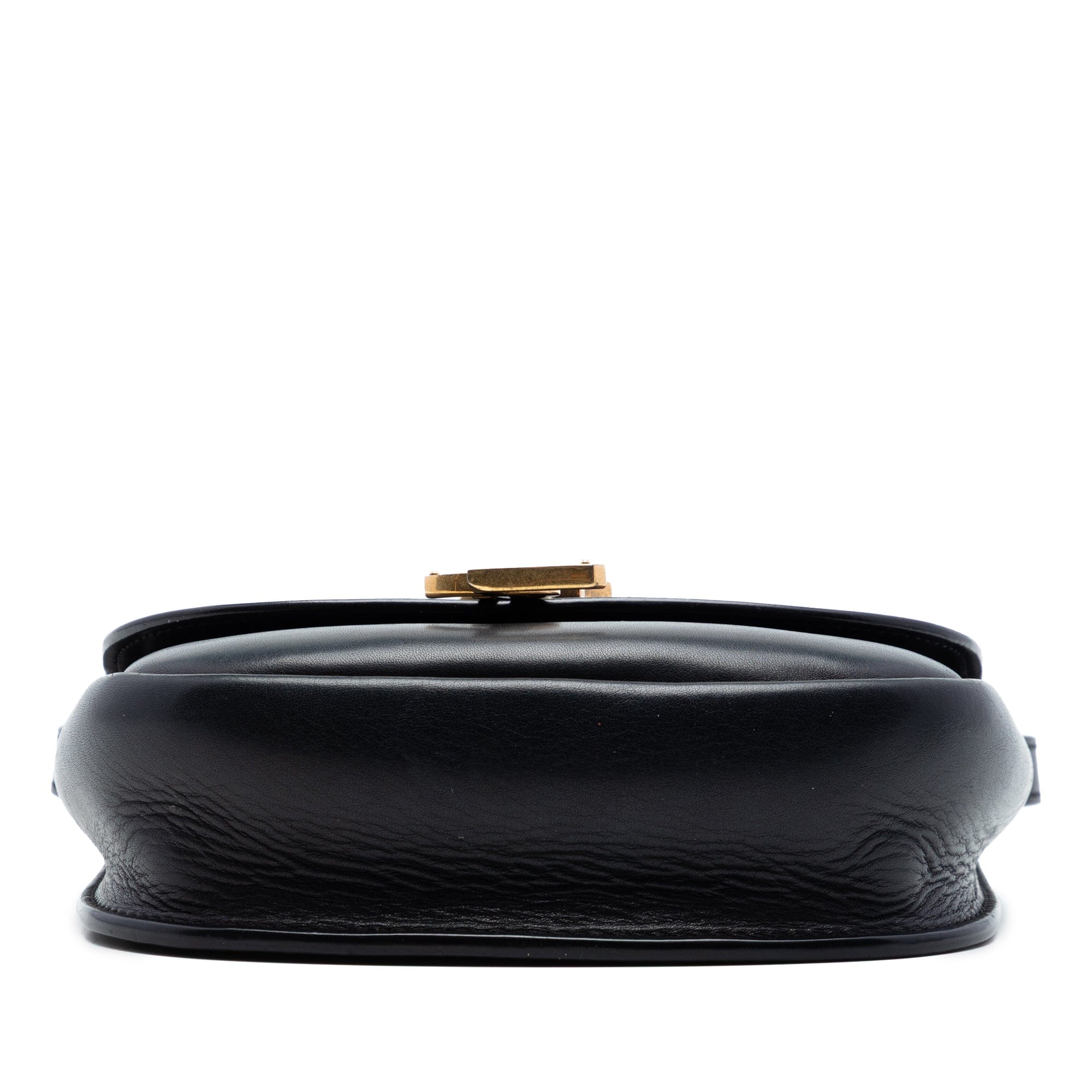 Saint Laurent Small Leather Monogram Kaia Crossbody