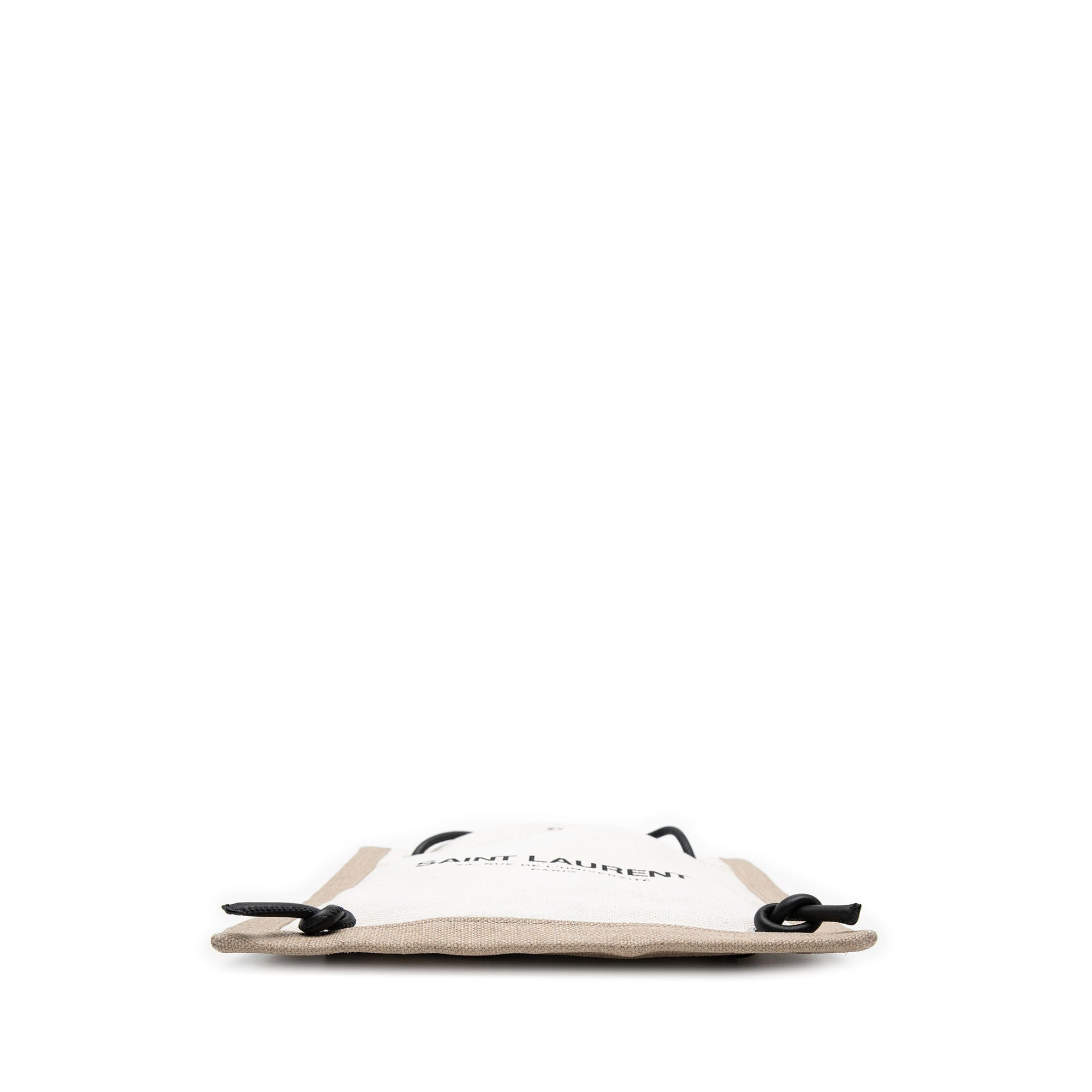 Saint Laurent Canvas Universite Flat Convertible Crossbody