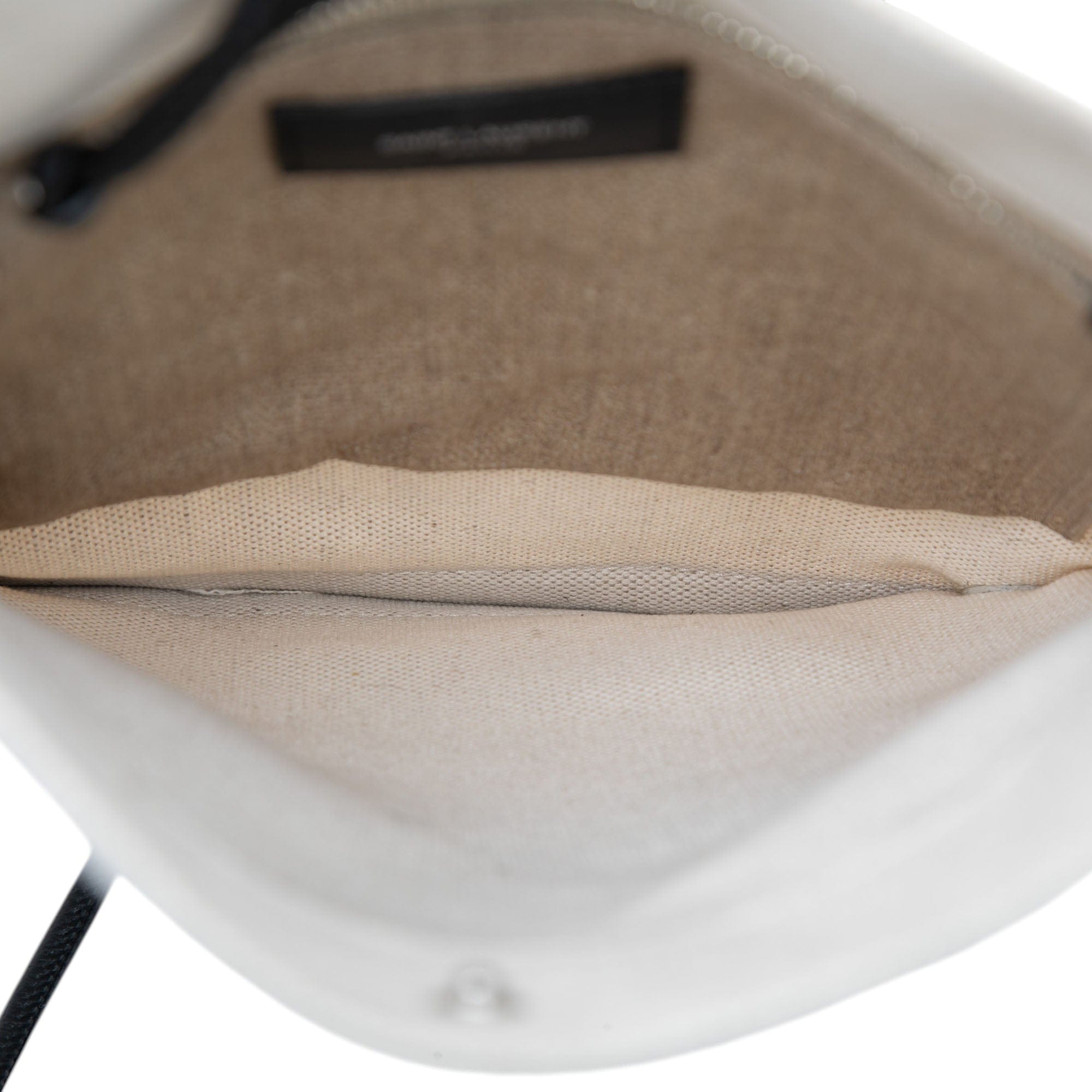 Saint Laurent Canvas Universite Flat Convertible Crossbody