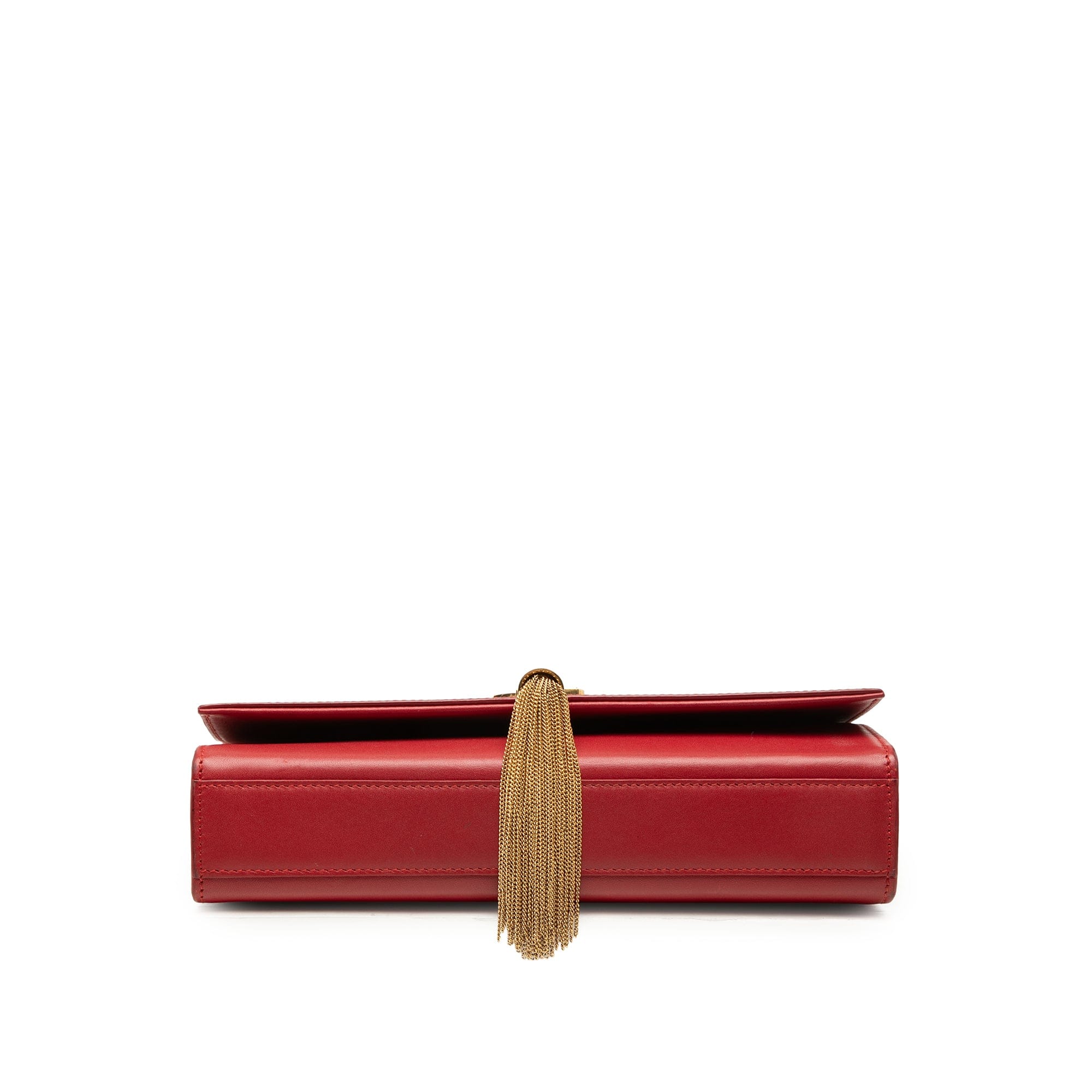 Saint Laurent Medium Smooth Calfskin Classic Monogram Kate Tassel Crossbody