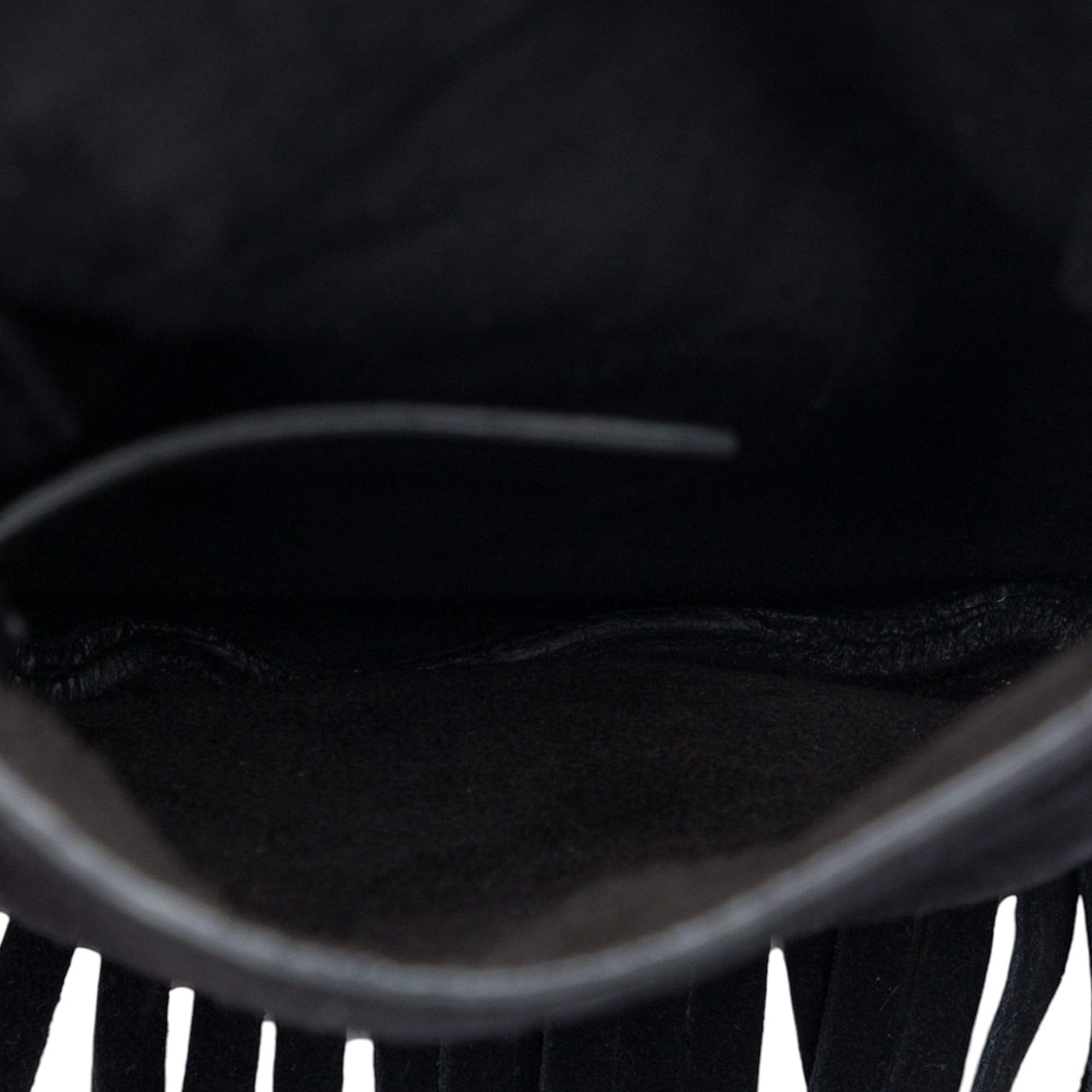 Saint Laurent Toy Suede Anita Fringed Crossbody