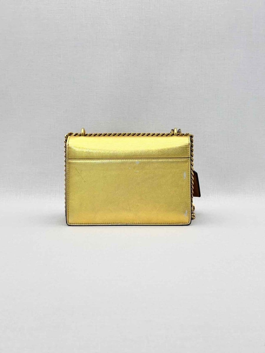 Saint Laurent Sunset Metallic Gold Crossbody
