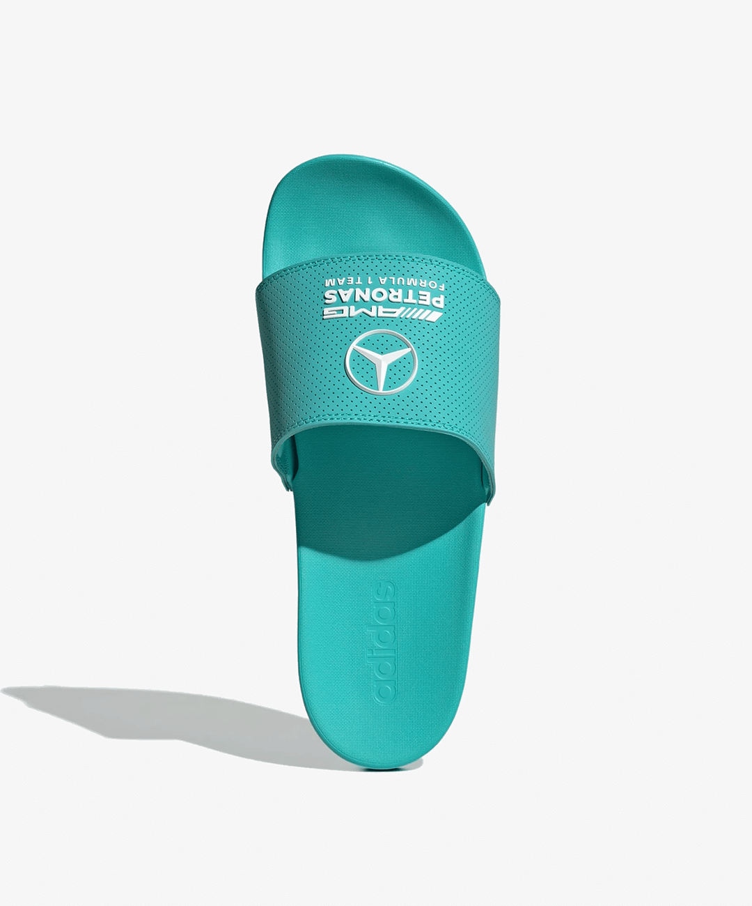 Adidas Originals | ADILETTE COMFORT MER SLIDES { SEMI MINT RUSH/CLOUD WHITE