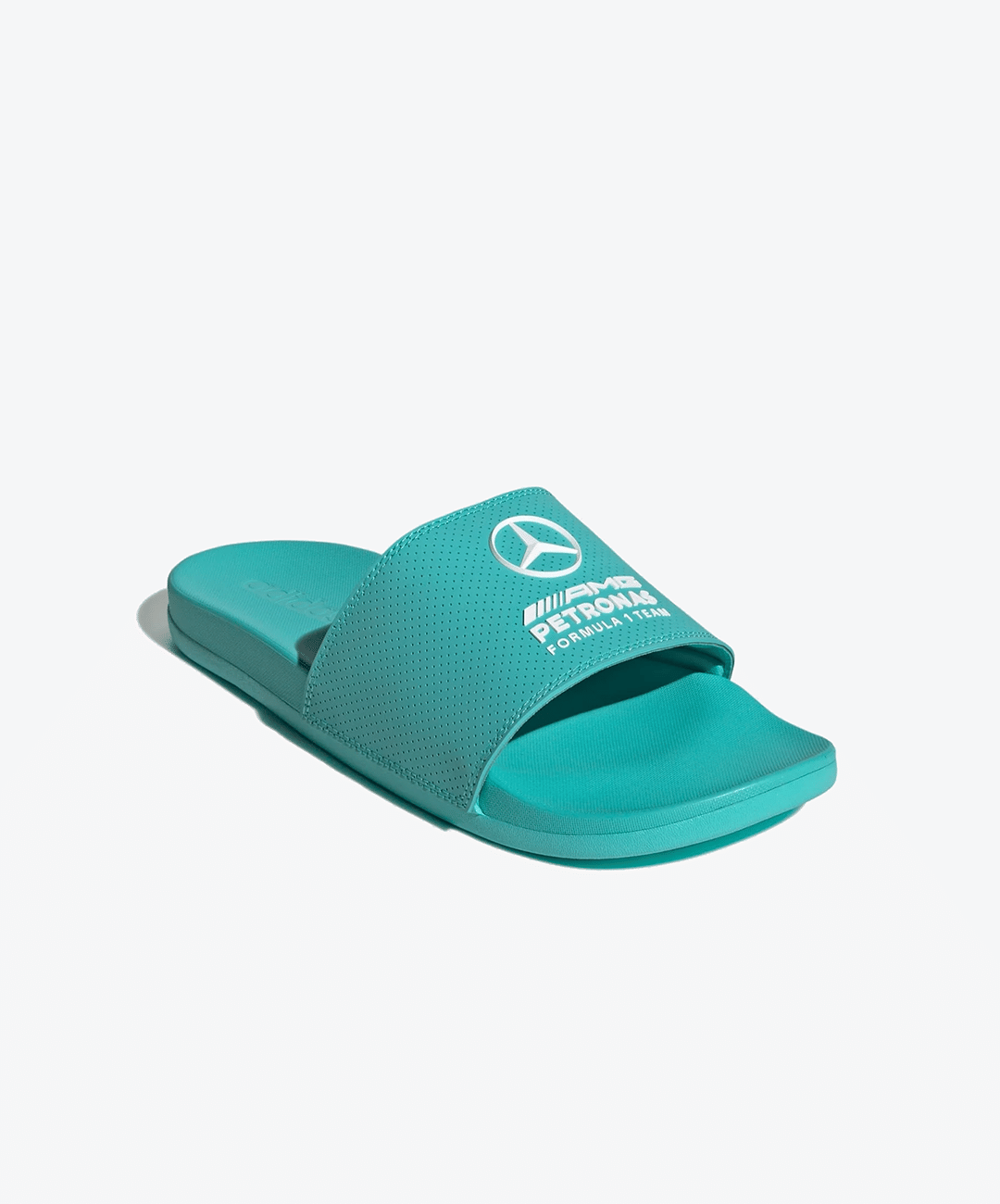 Adidas Originals | ADILETTE COMFORT MER SLIDES { SEMI MINT RUSH/CLOUD WHITE