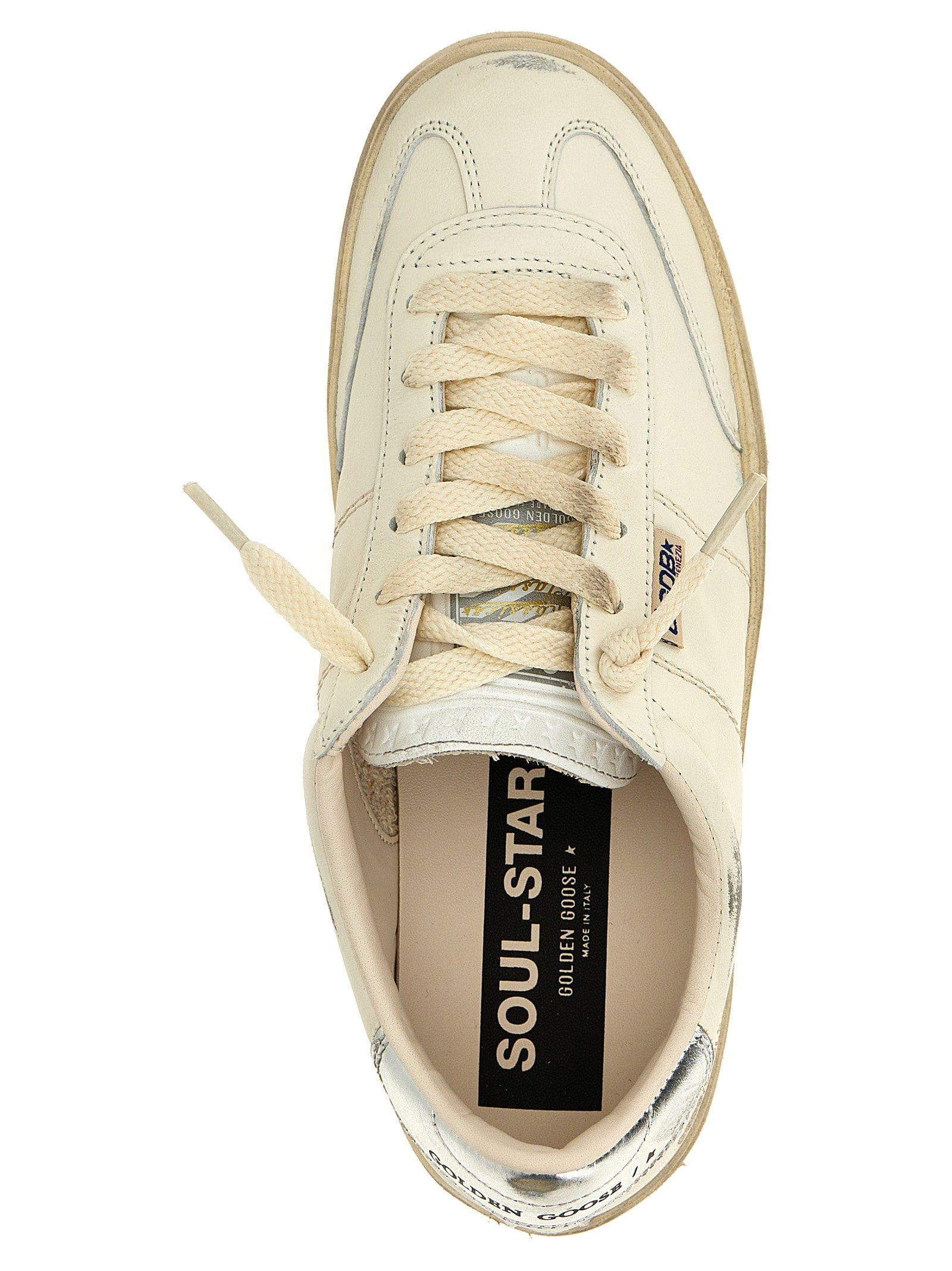 Golden Goose Soul Star Sneaker — Cream