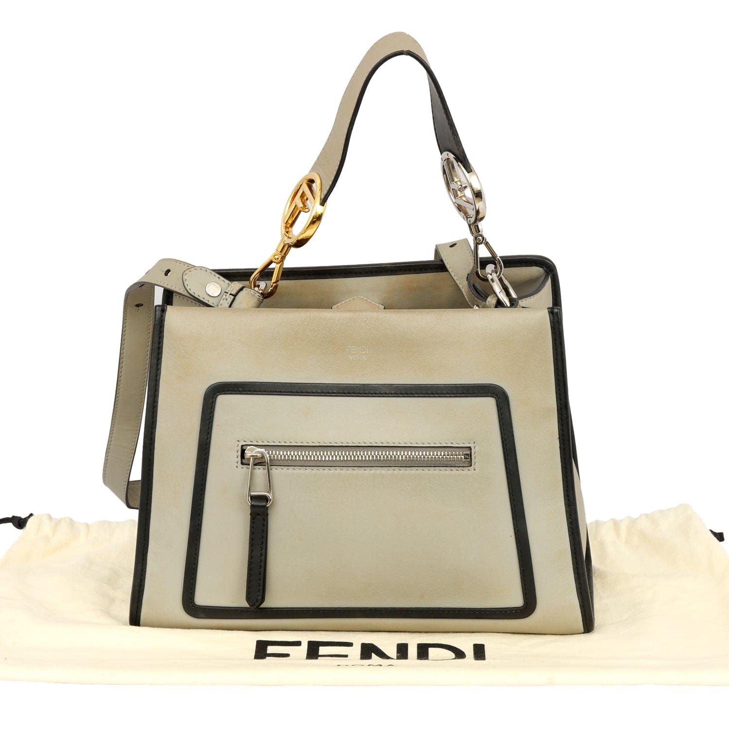 FENDI RUNAWAY TOP HANDLE TOTE BAG