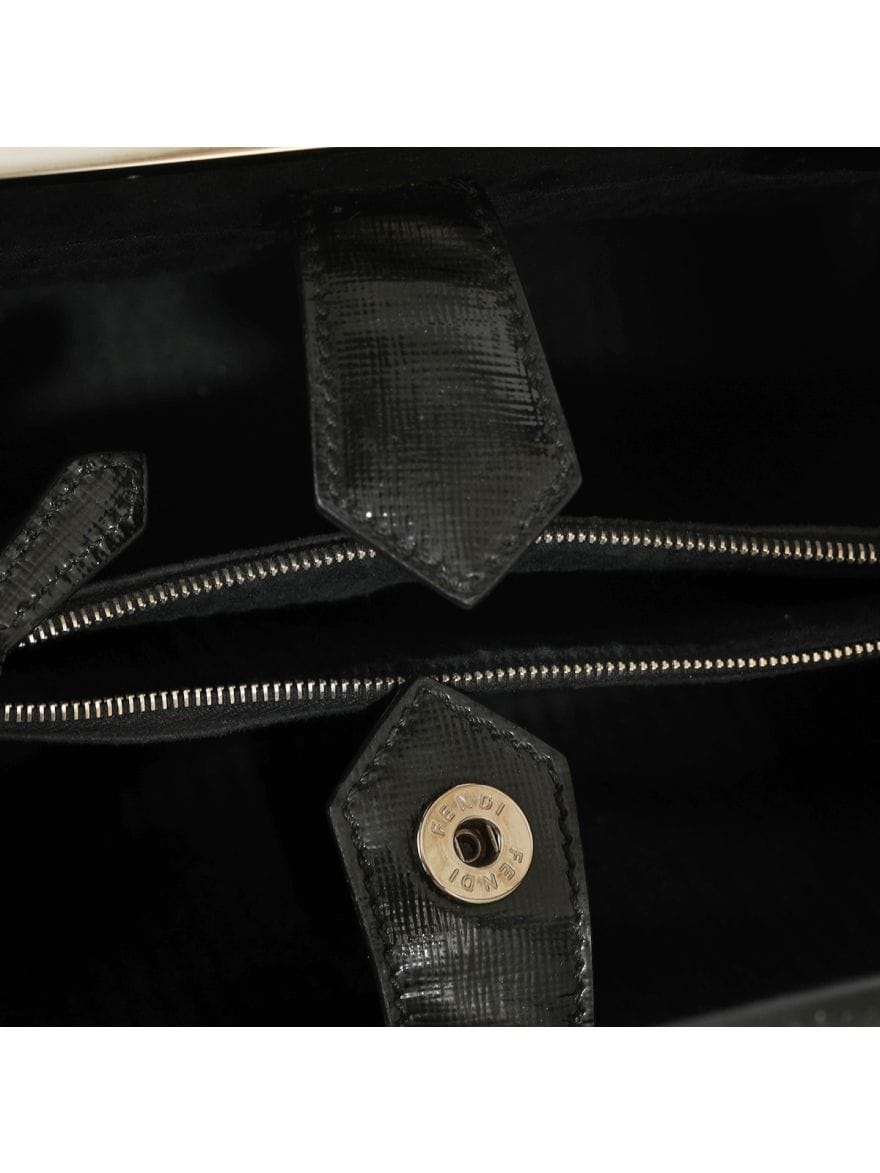 Fendi Black Small 2Jours Tote