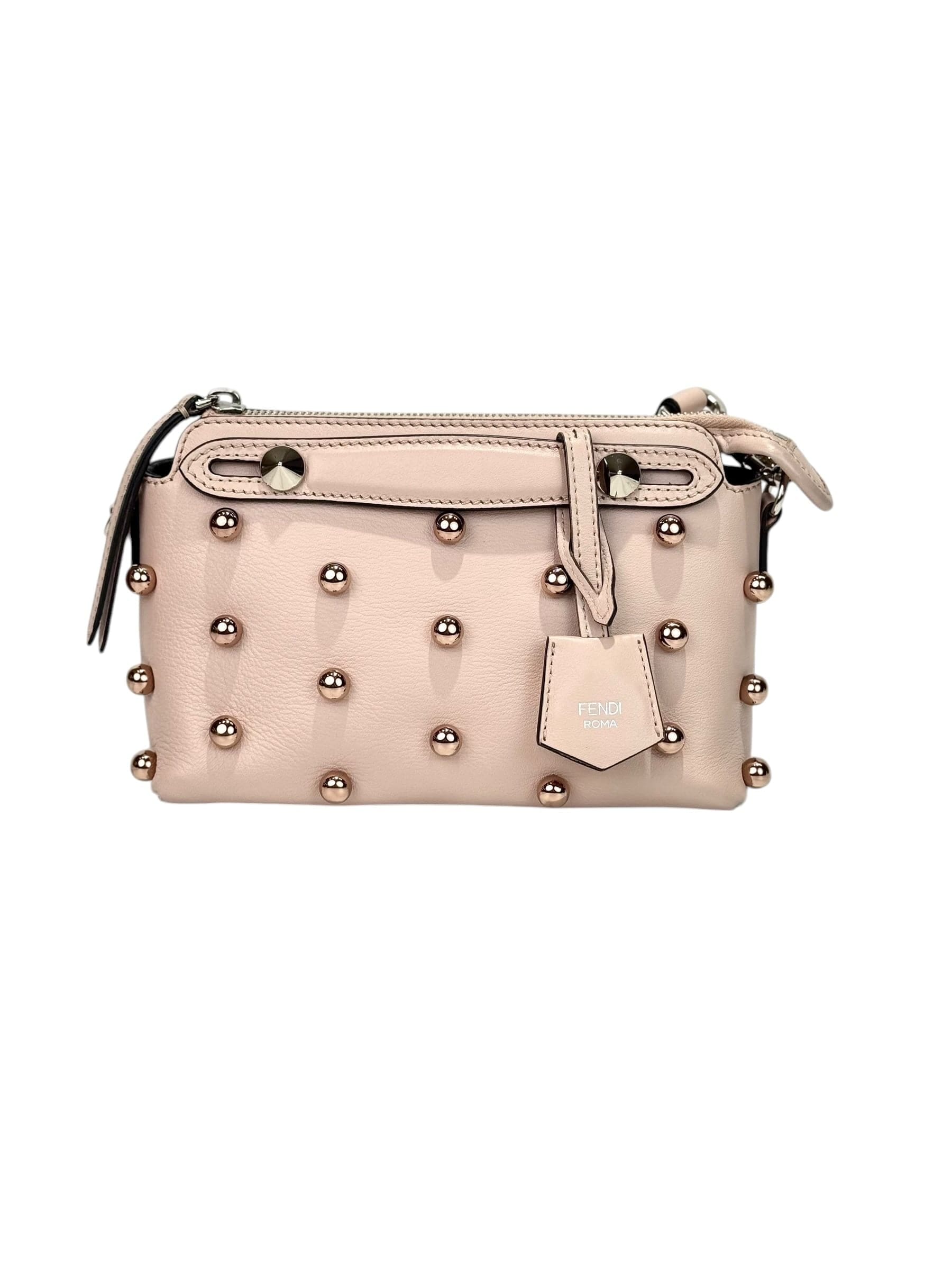 Fendi By The Way Mini Pearl Leather Handbag