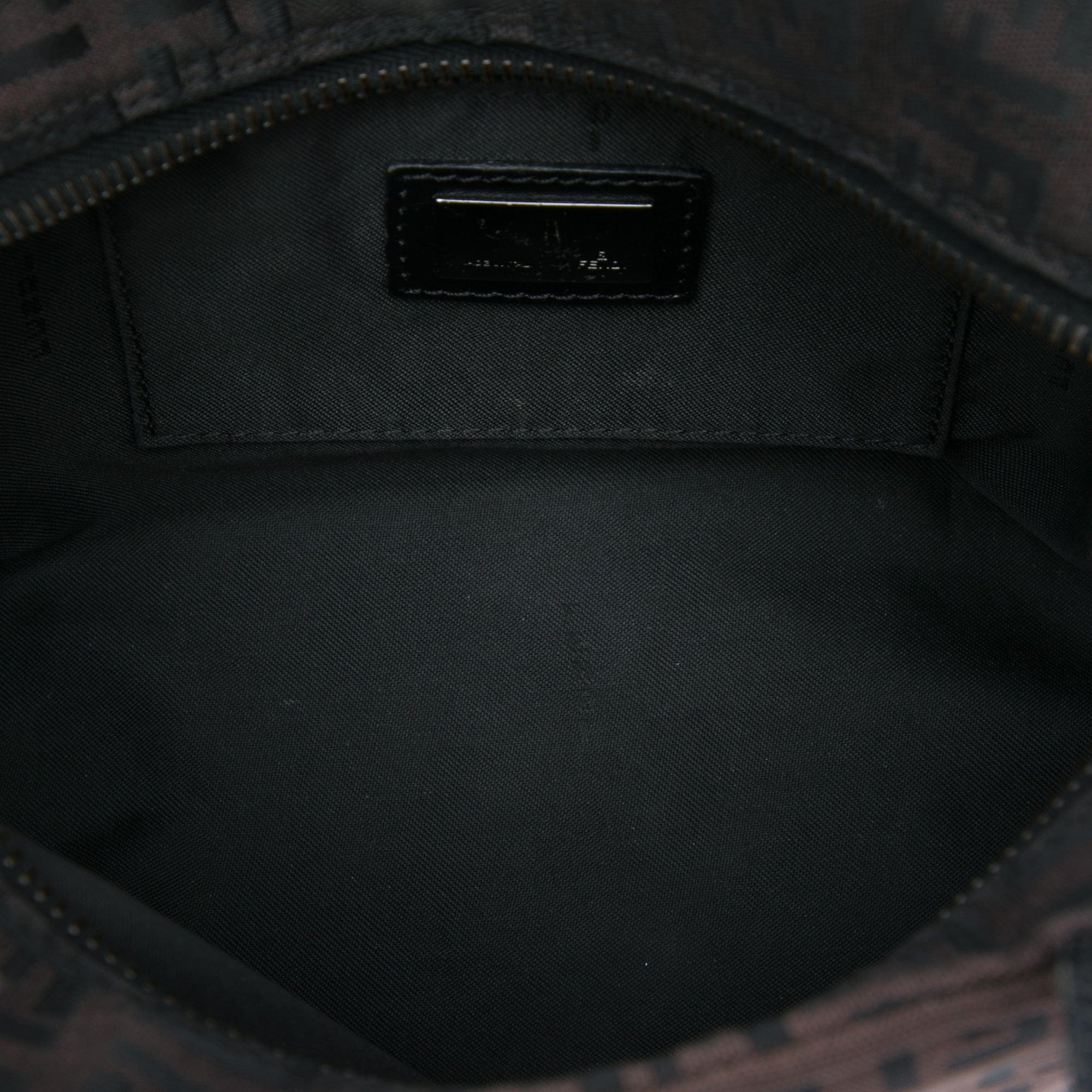 Fendi Zucchino Canvas Handbag