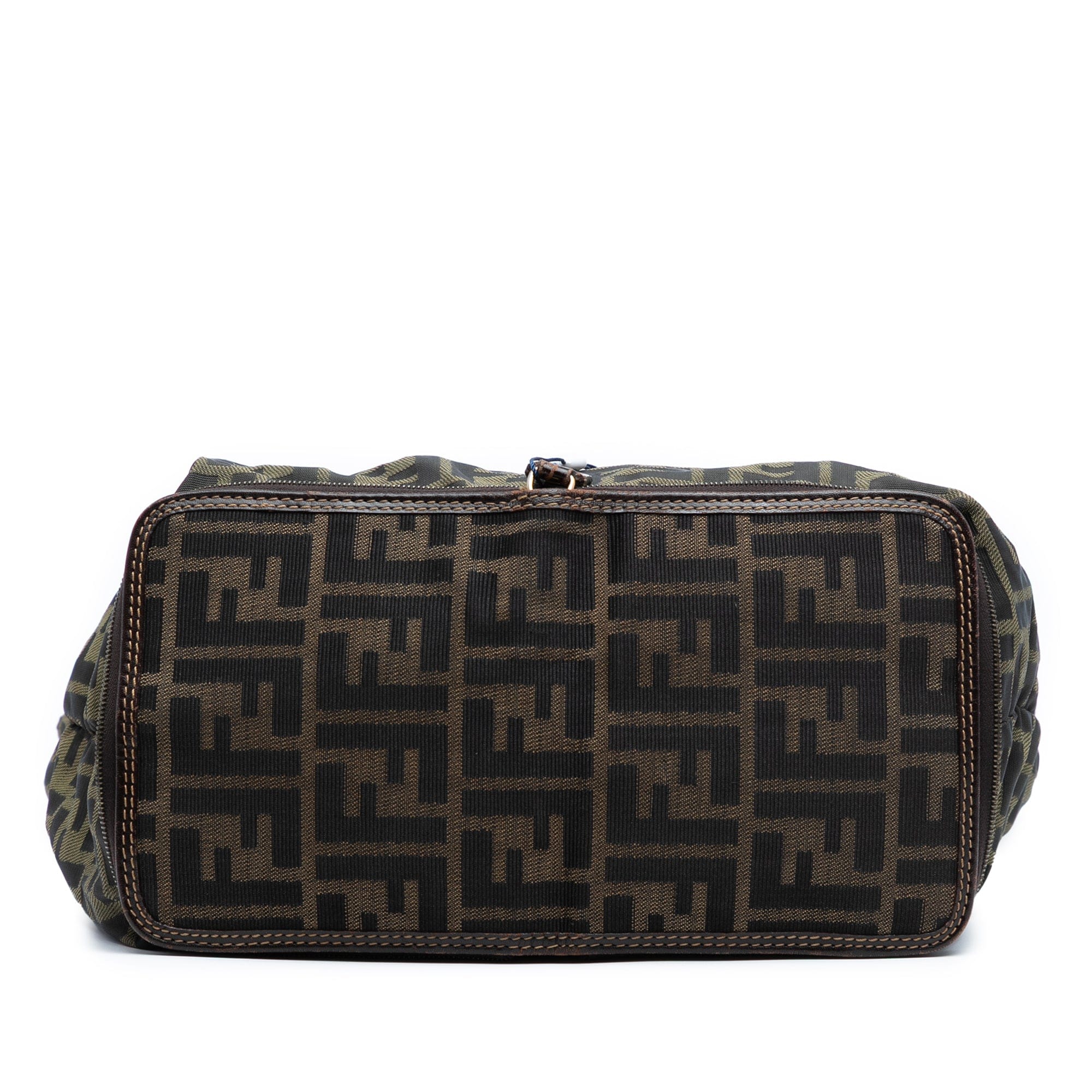 Fendi Zucca Canvas and Nylon Foldable Tote