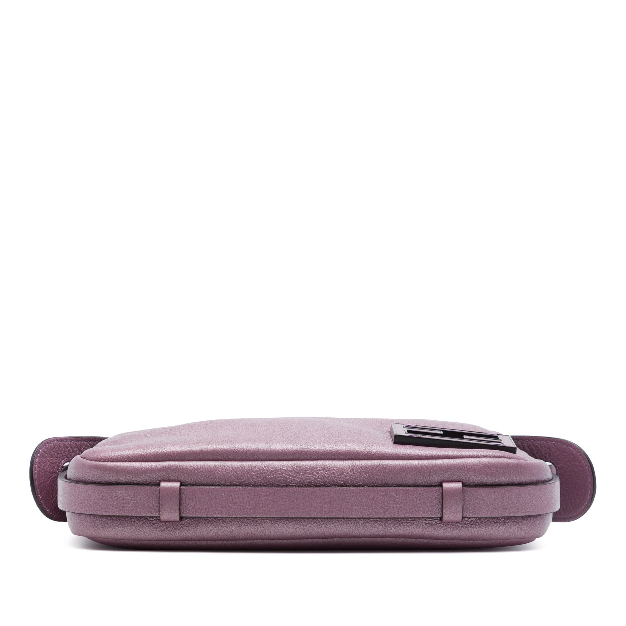Fendi Mini Metallic Calfskin Simply Handbag