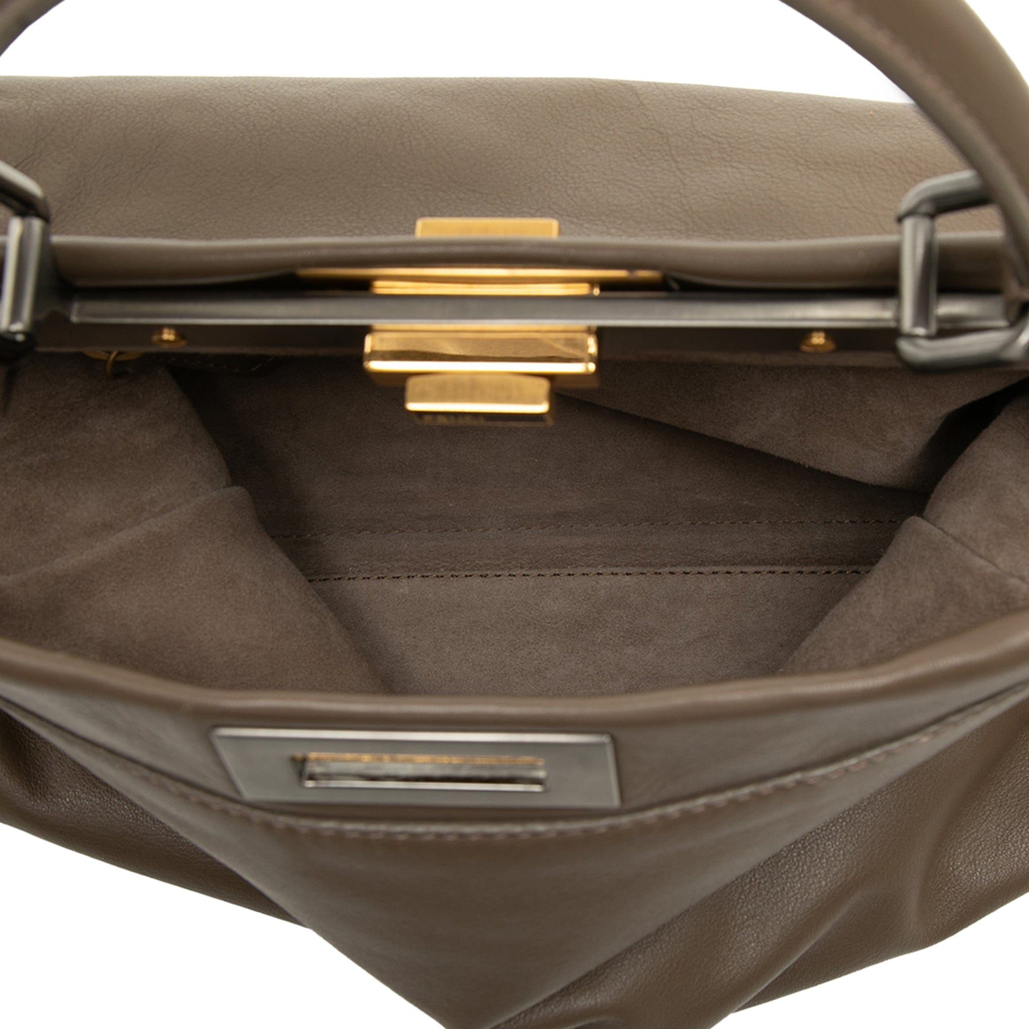 Fendi Medium Calfskin Peekaboo Iconic Satchel