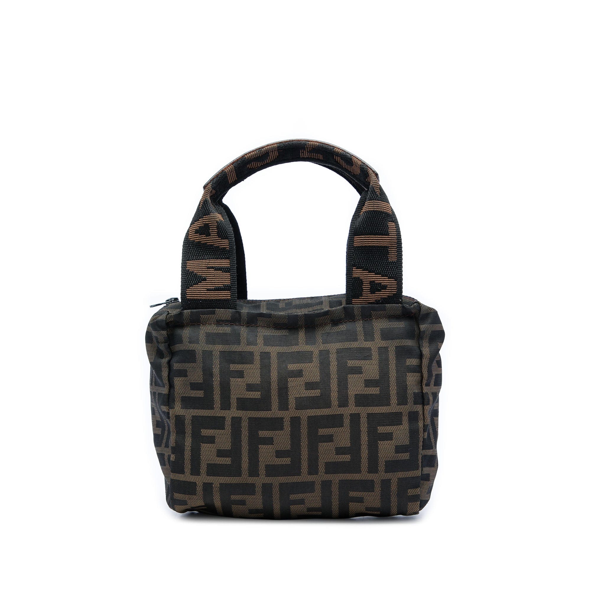 Fendi Mini Zucca Canvas Handbag