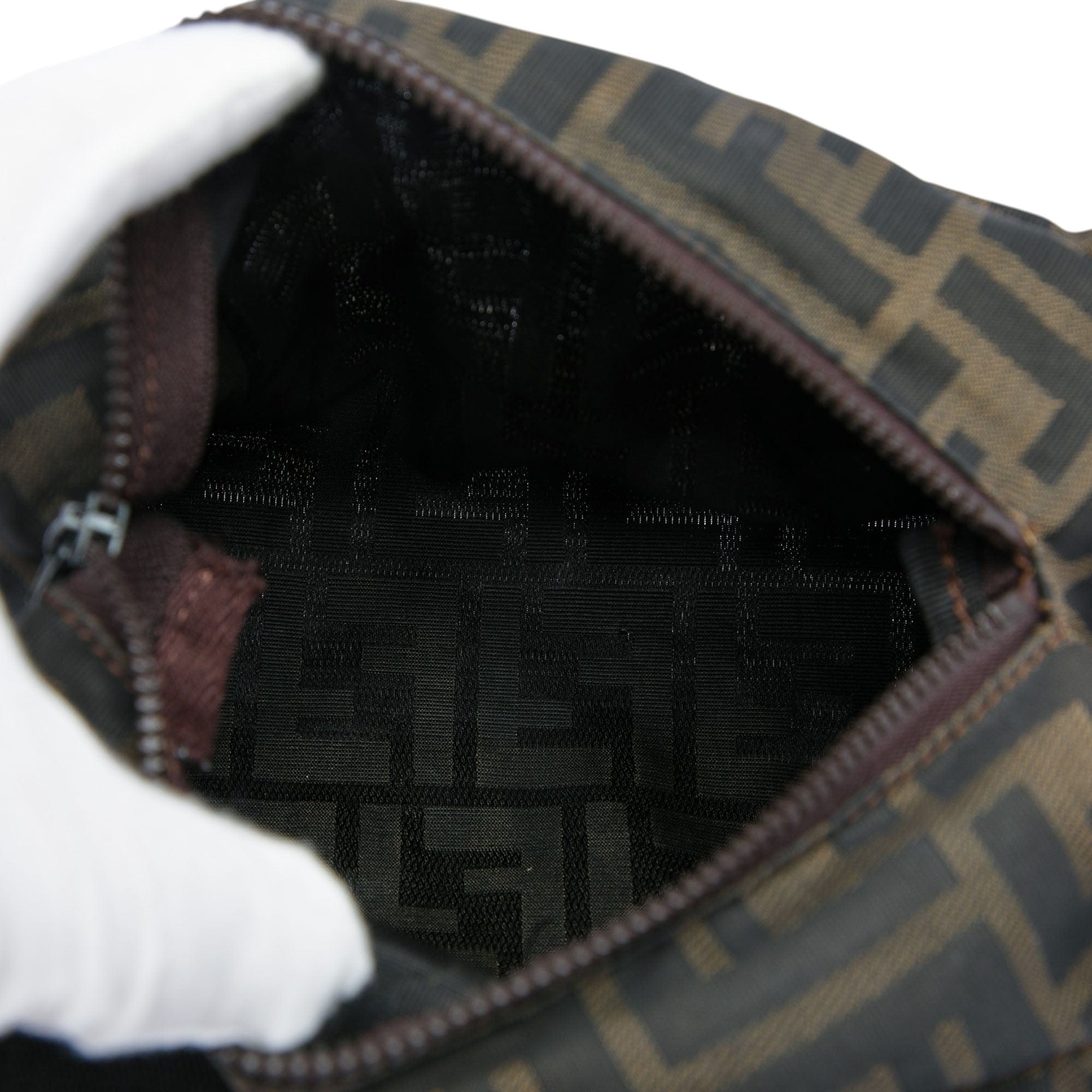 Fendi Mini Zucca Canvas Handbag