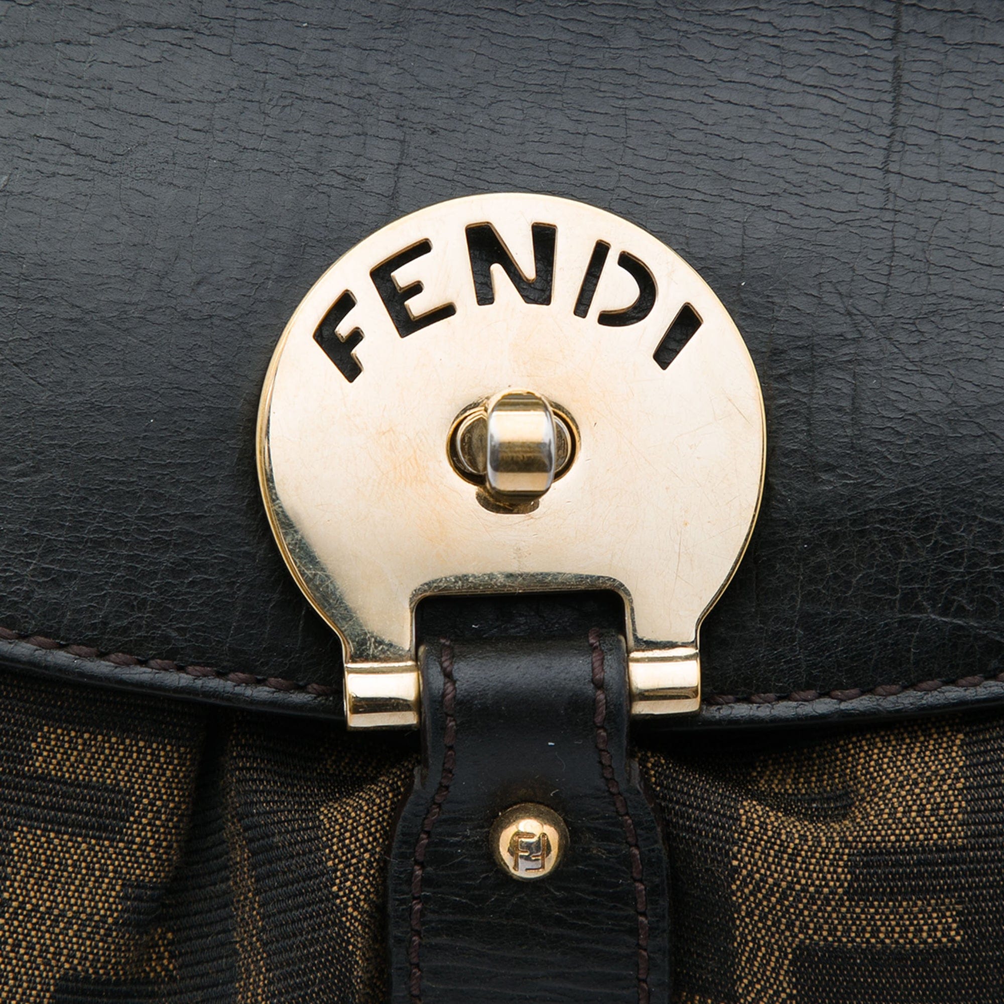 Fendi Medium Zucca Canvas Magic Handbag