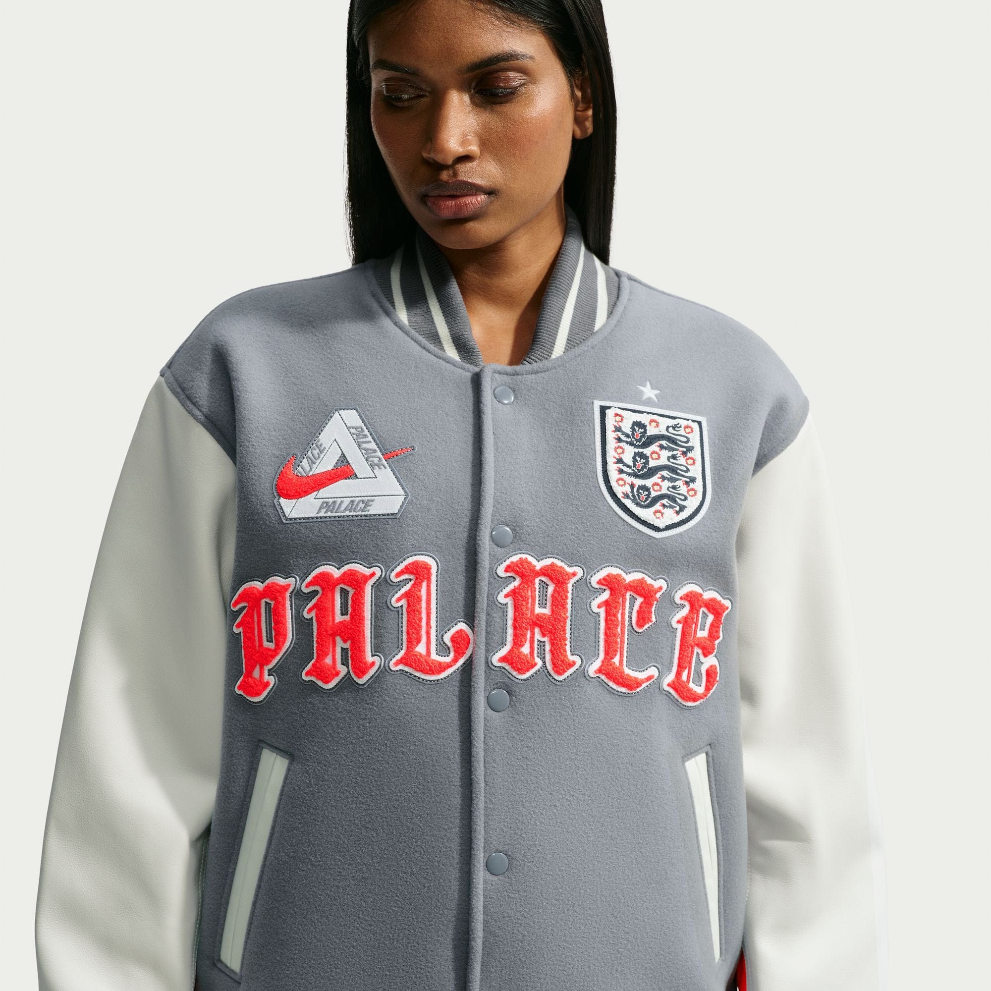 Nike Mens England x Palace Varsity Jacket