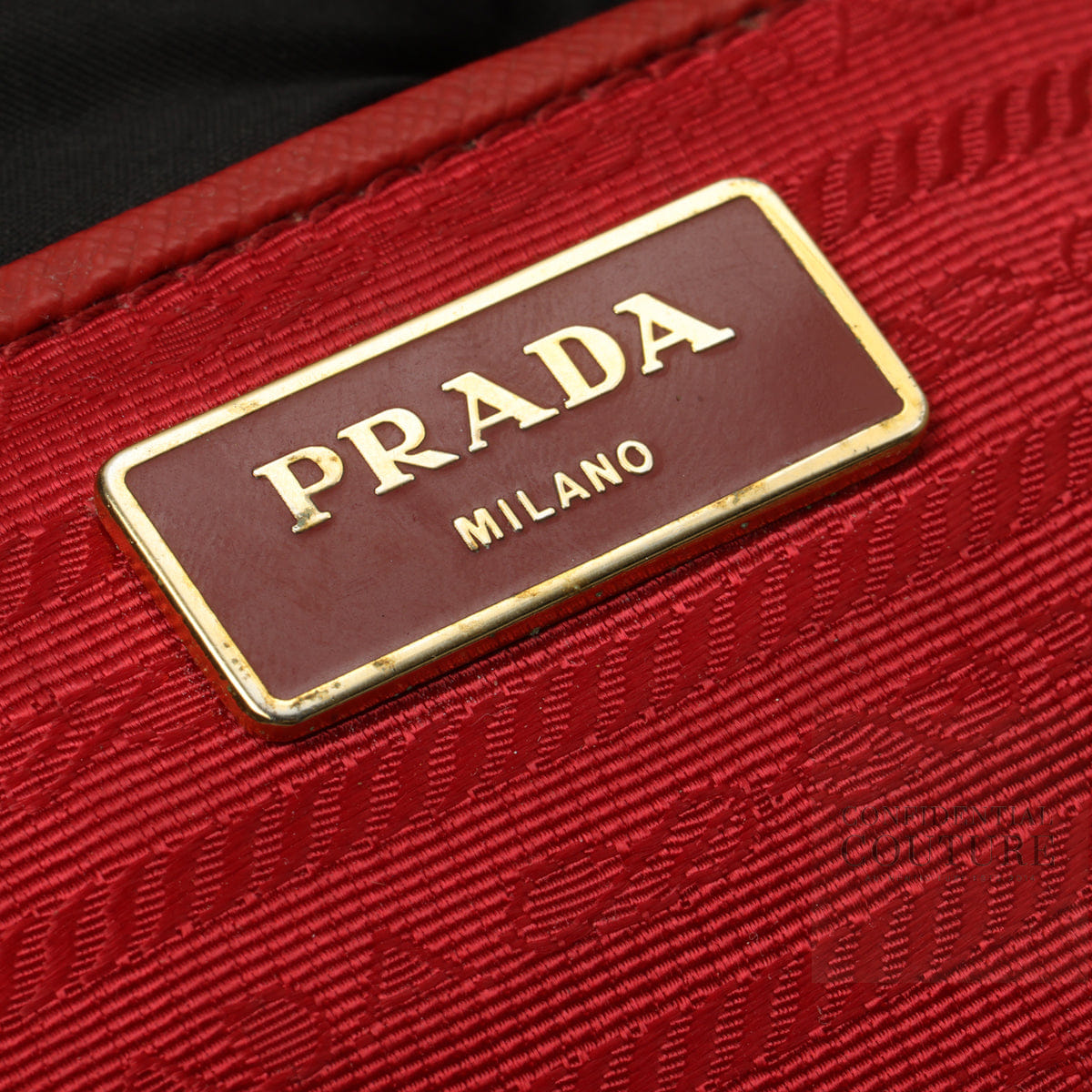 Prada Galleria Large Red Saffiano Leather Bag