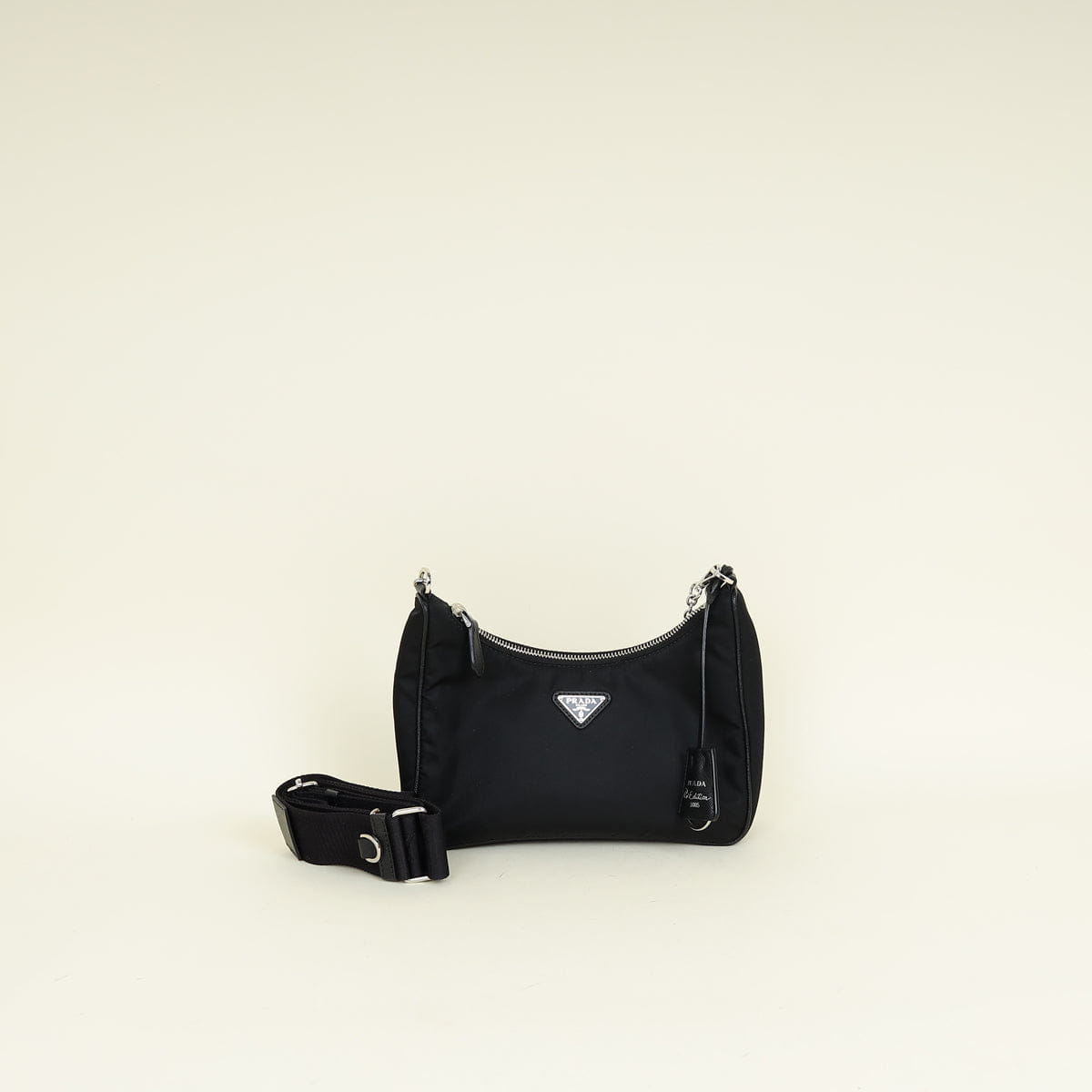 Prada Black Re - Edition 2005 Re - Nylon Bag