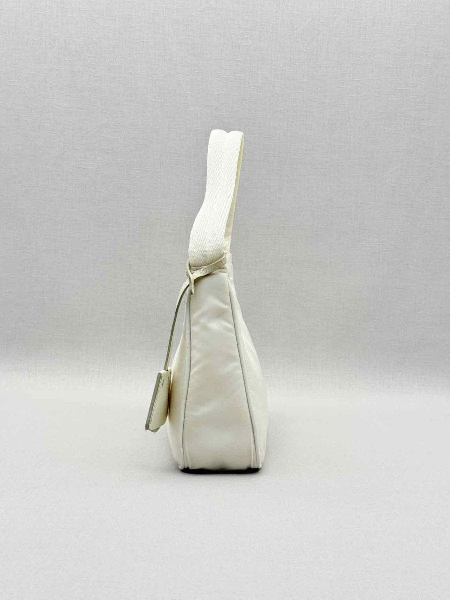 Prada Re - Nylon Off - white Hobo bag