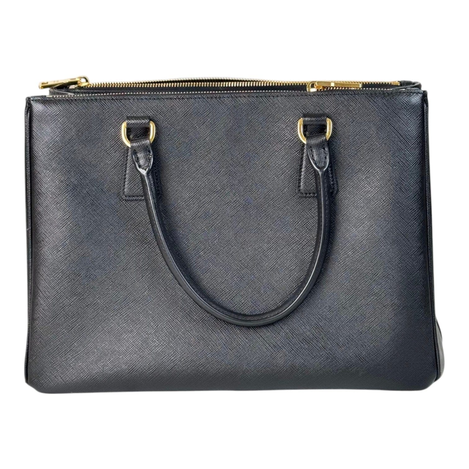 Prada Black Small Saffiano Bag with Strap