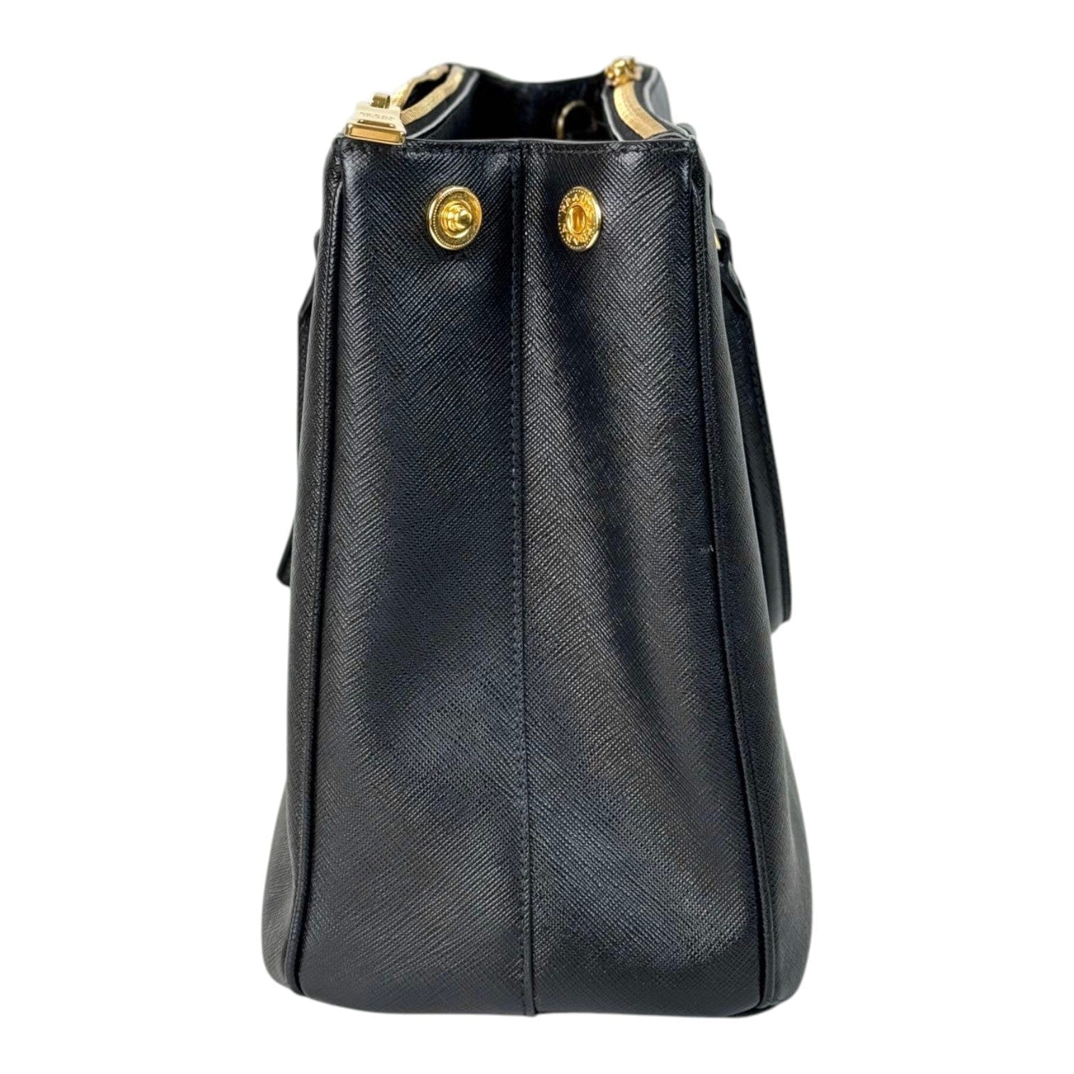 Prada Black Small Saffiano Bag with Strap