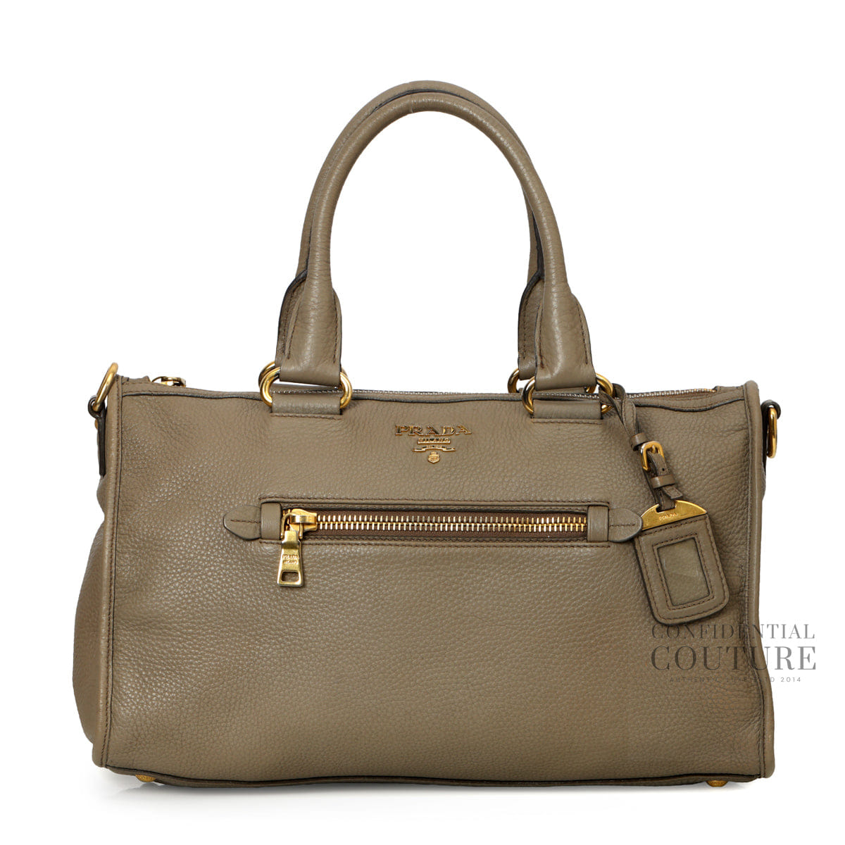 Prada Vitello Daino Bauletto Bag