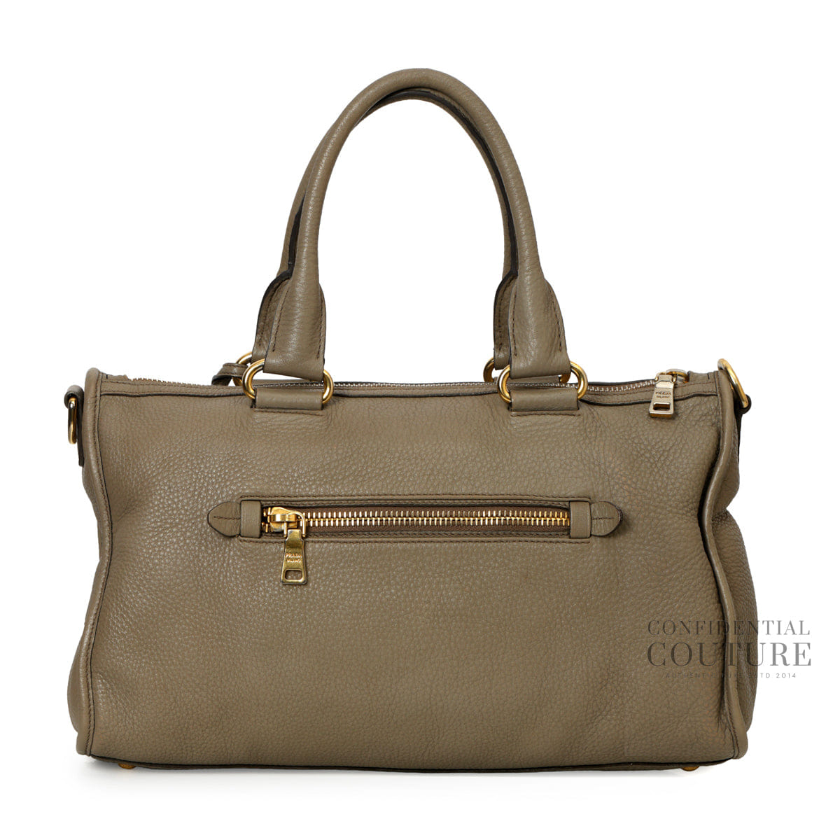 Prada Vitello Daino Bauletto Bag