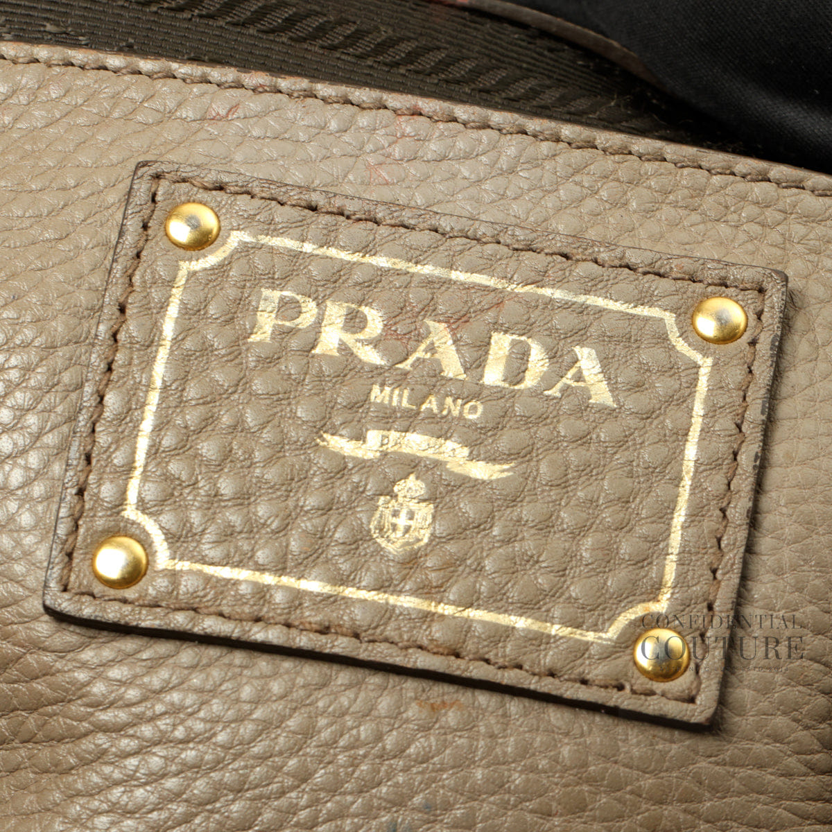 Prada Vitello Daino Bauletto Bag
