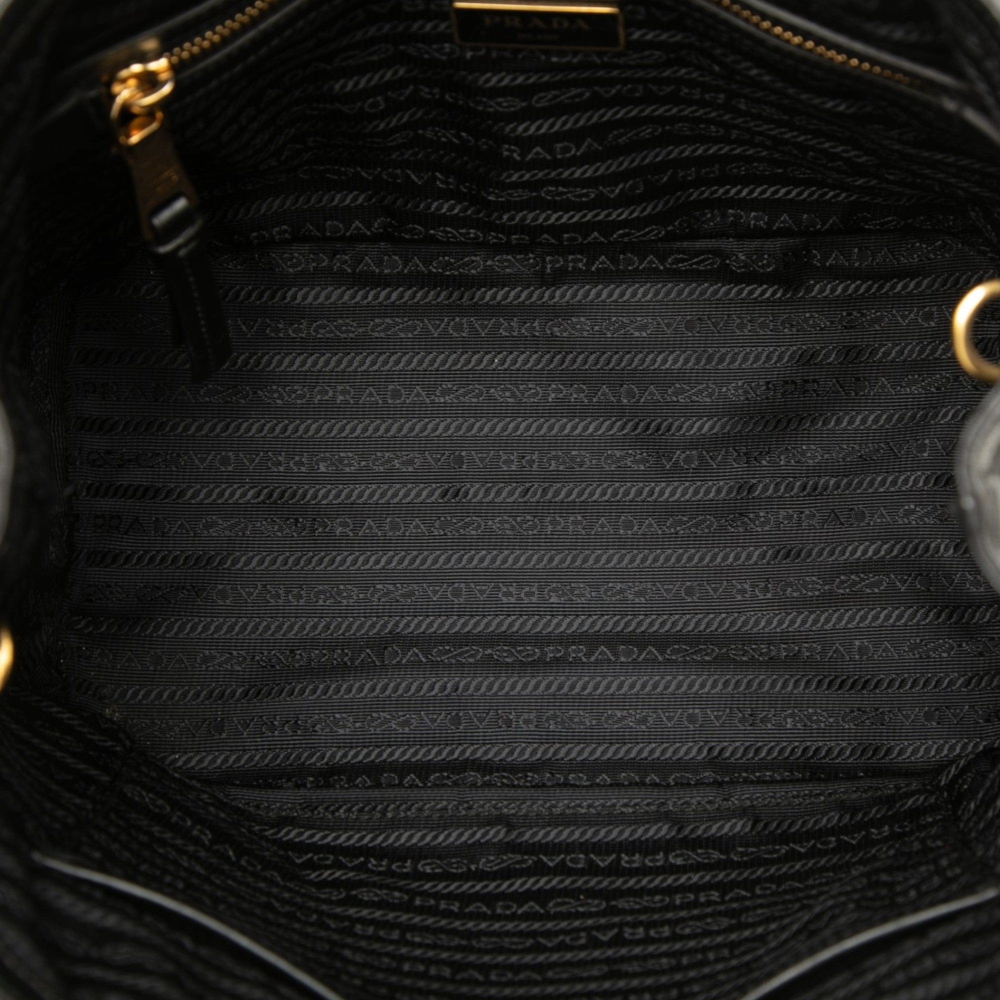 Prada Canvas Canapa Logo Satchel