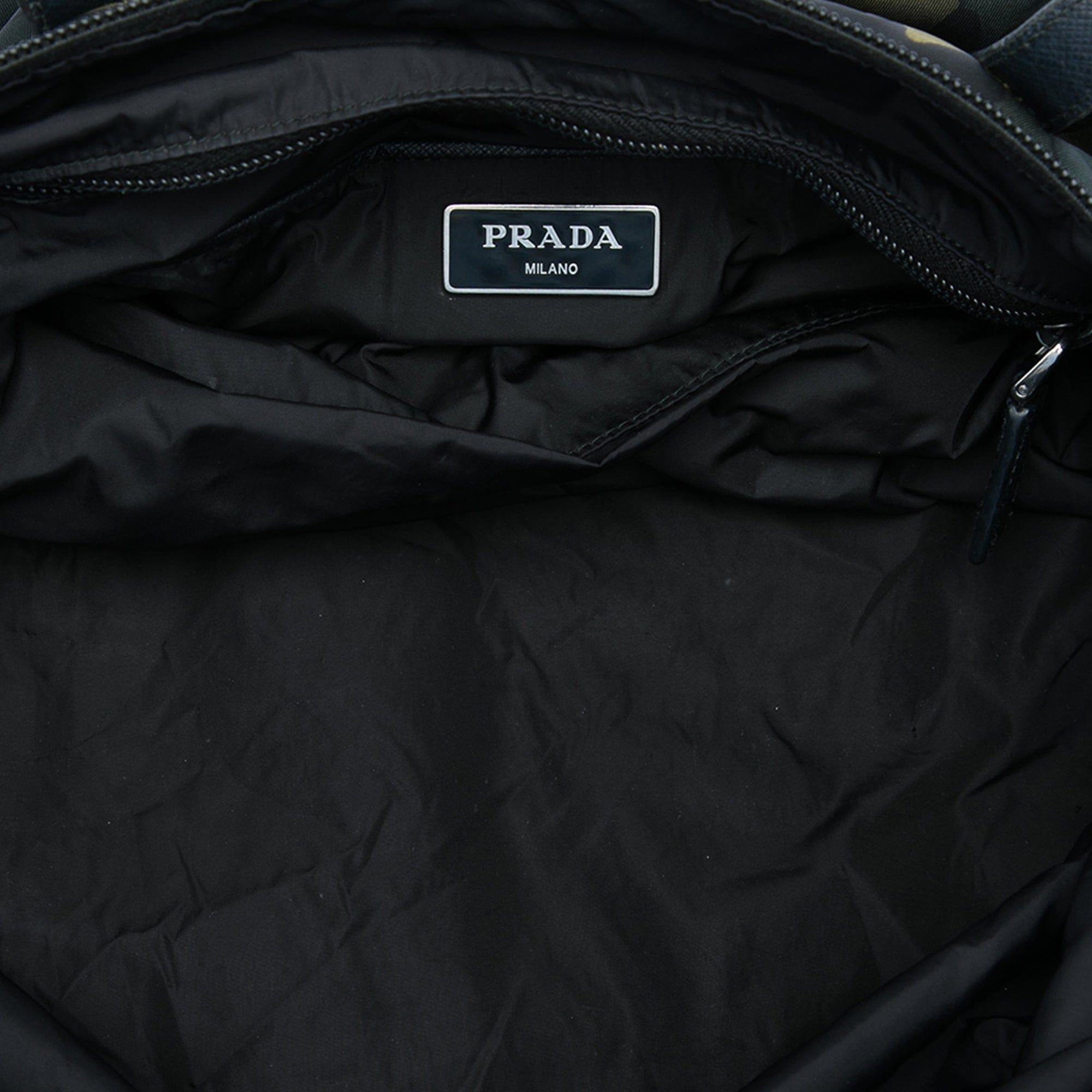 Prada Tessuto Stampato Satchel