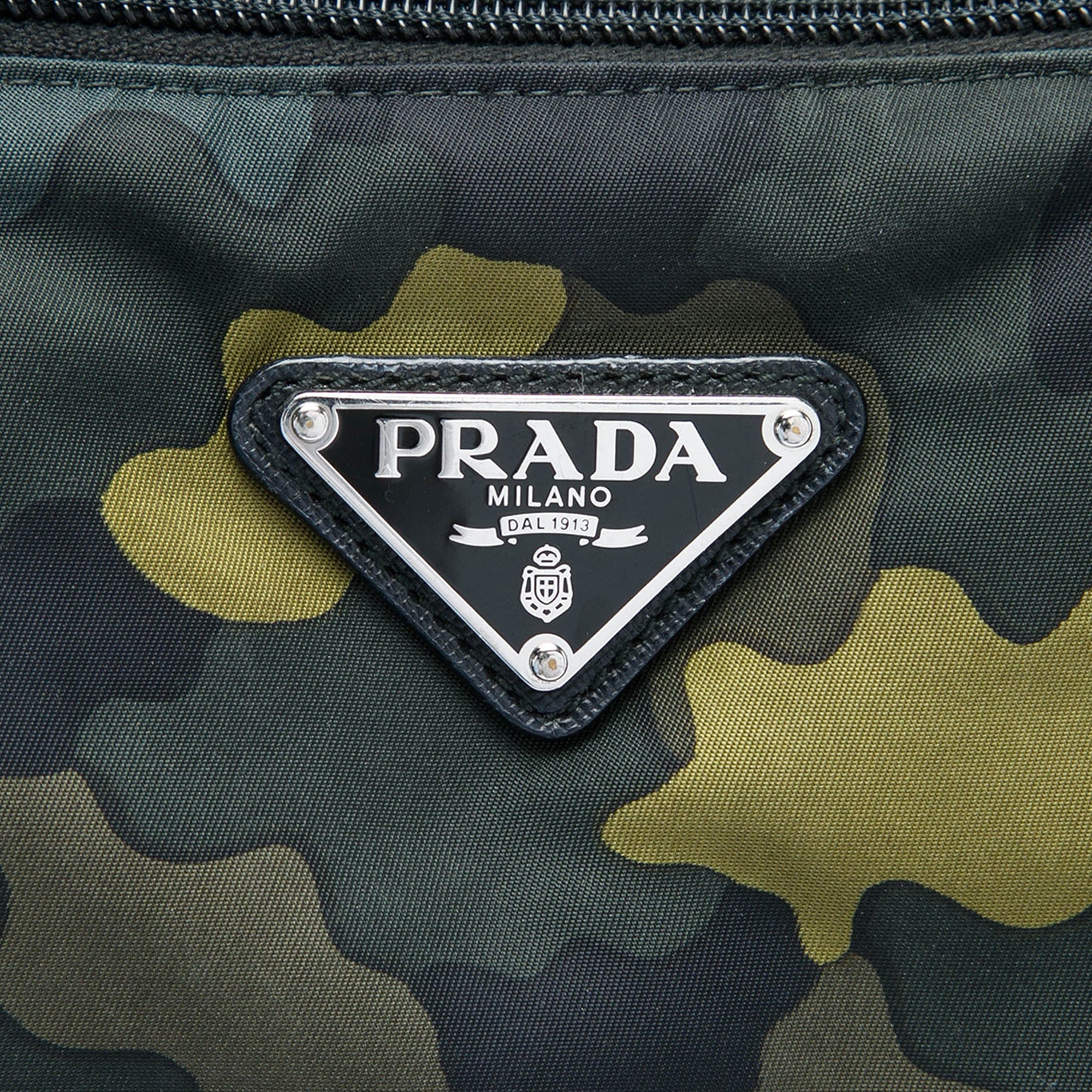 Prada Tessuto Stampato Satchel